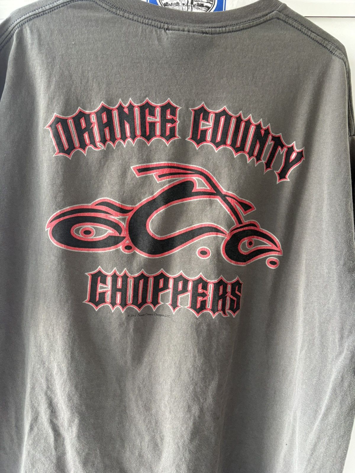 Vintage 2003 Orange Coast Choppers Biker Tee West Coast Choppers Size US XL / EU 56 / 4 - 7 Thumbnail