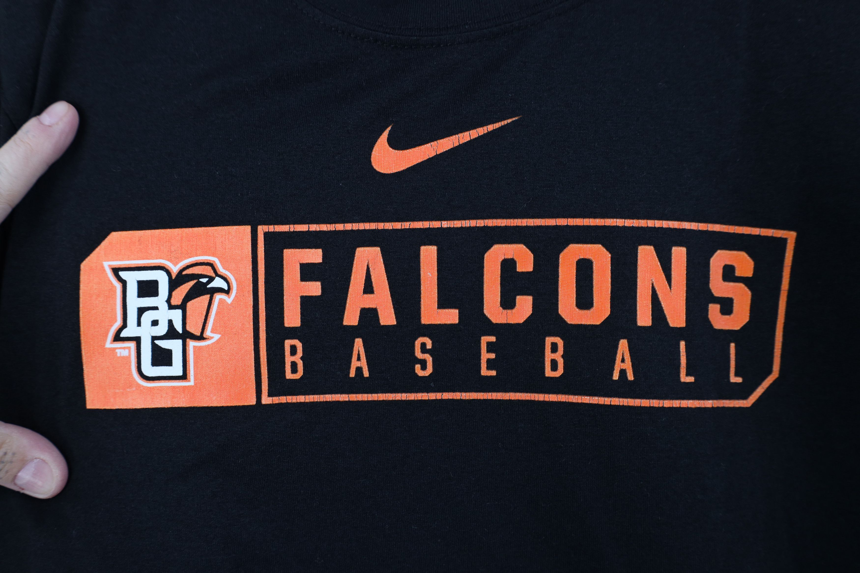 Nike Nike Bowling Green State University Baseball T-Shirt Black Size US L / EU 52-54 / 3 - 4 Thumbnail