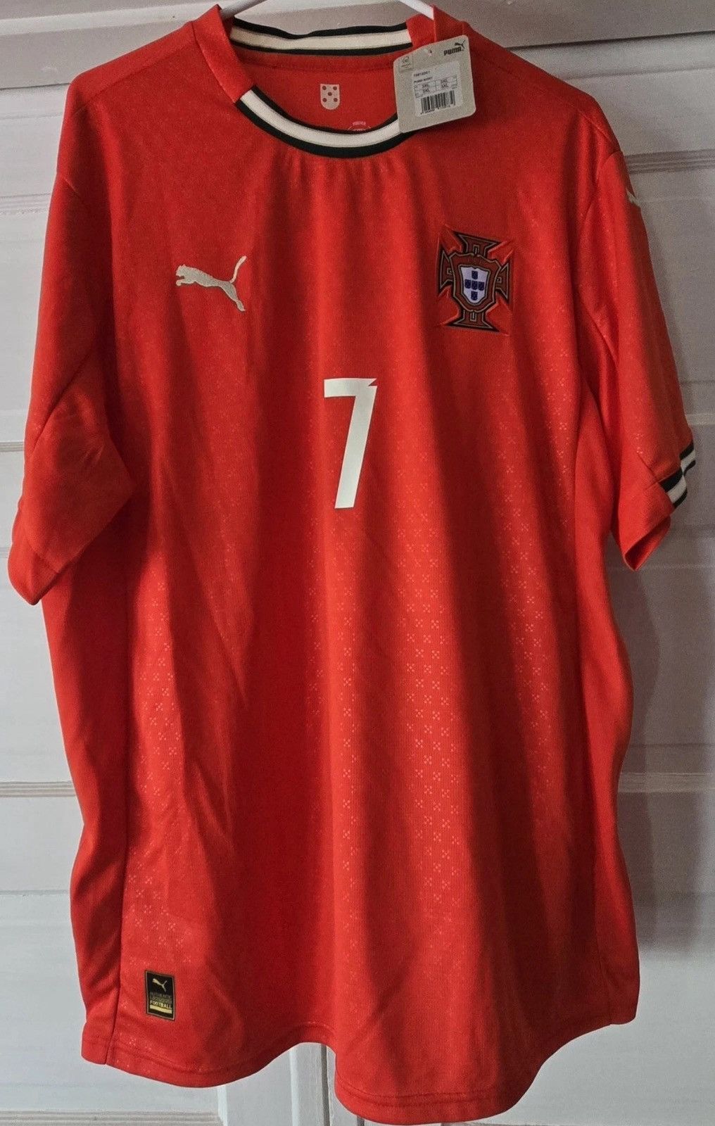 Men's Puma Cristiano Ronaldo Red Portugal National Team 2025