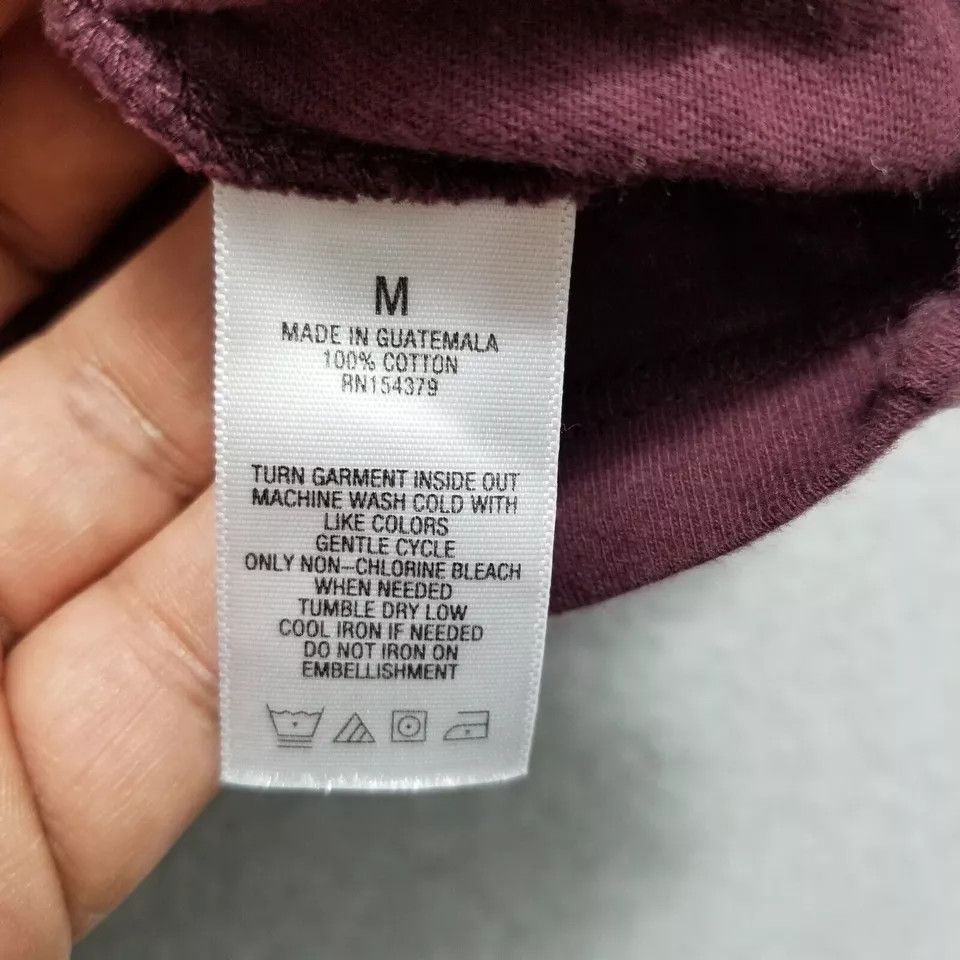 Aeropostale Aeropostale Shirt Mens Medium Red Short Sleeve Single Stitch Size US M / EU 48-50 / 2 - 7 Thumbnail