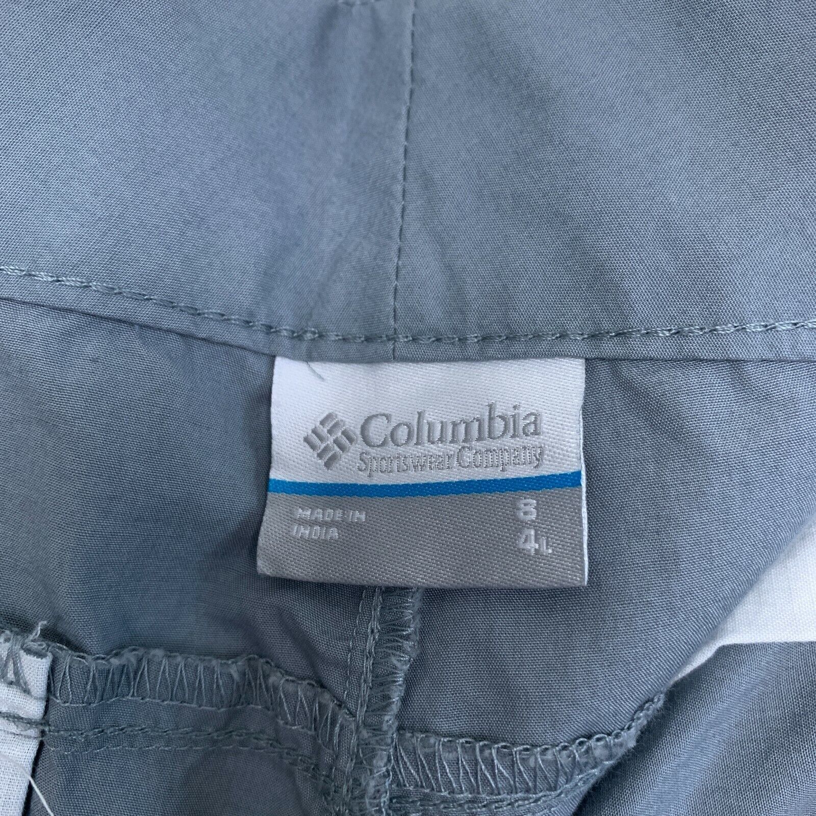 Columbia Columbia Casual Hiking Shorts Gray 4" Inseam High Rise 8 Size 30" / US 8 / IT 44 - 6 Thumbnail