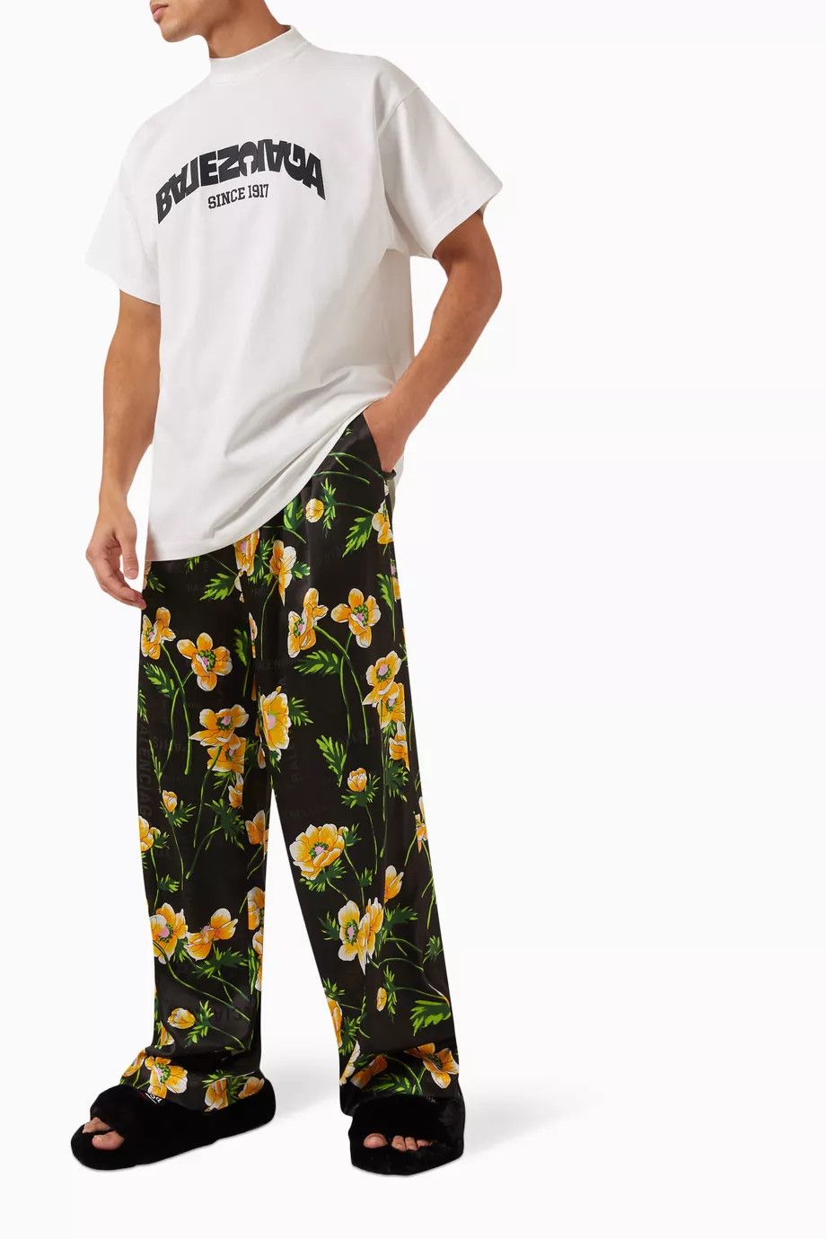 Balenciaga o1y0625 Sweatpant in Multicolor Size 27" / US 4 / IT 40 - 5 Thumbnail