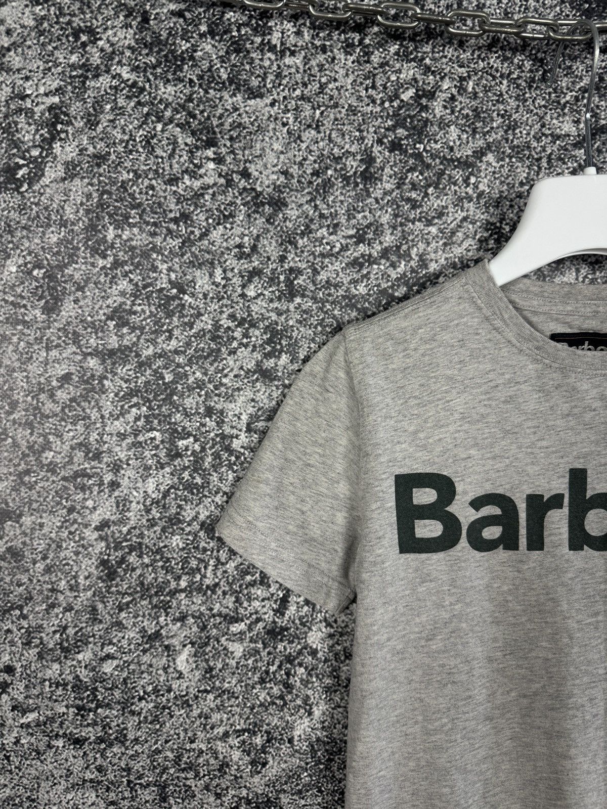 Barbour Barbour Kids T-Shirt Boys Big Logo Tee Casual Classic Top Size US XXS / EU 40 - 3 Thumbnail