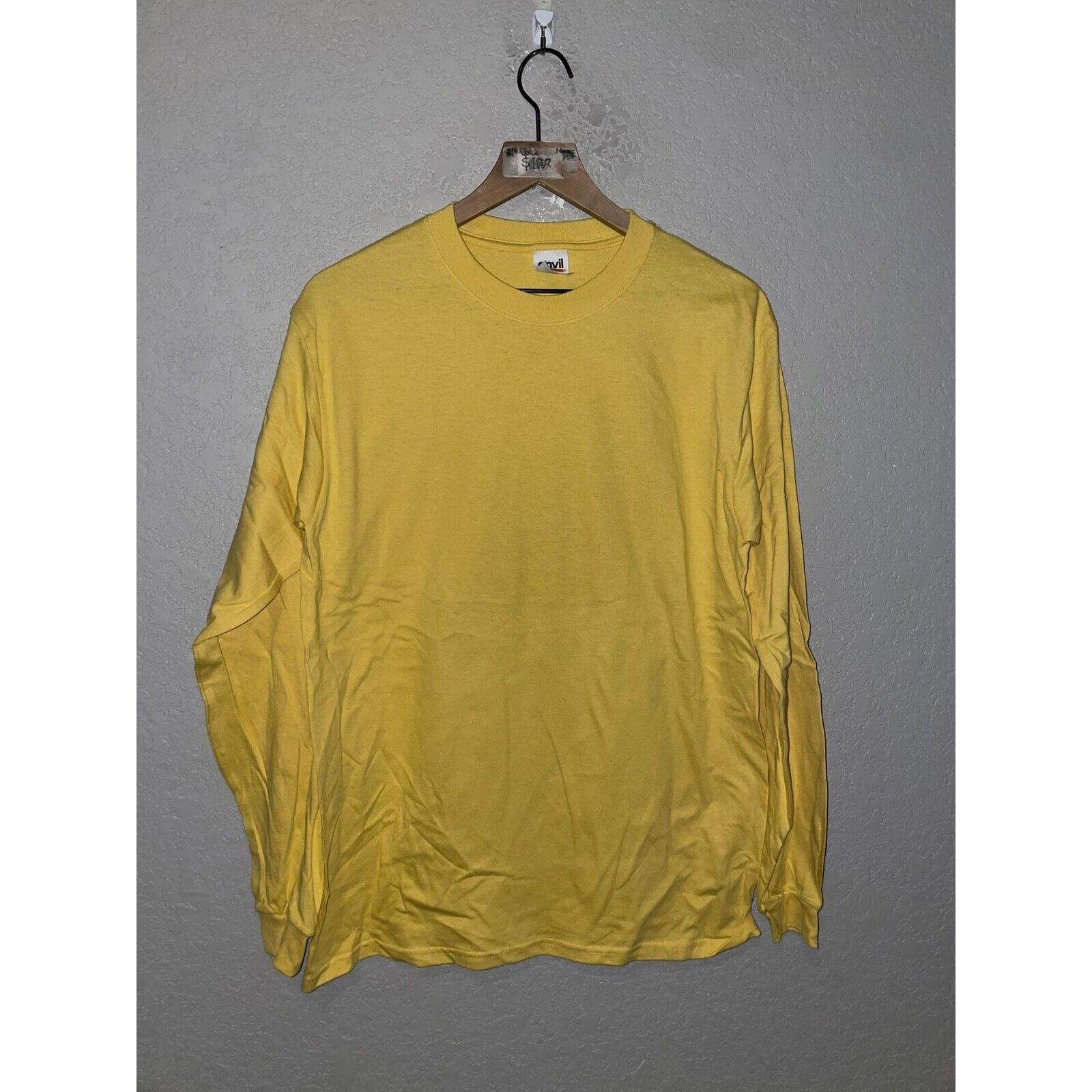 Anvil 90s Rocky Mountain Alpine Ski Yellow Shirt Long Sleeve Size US M / EU 48-50 / 2 - 2 Thumbnail