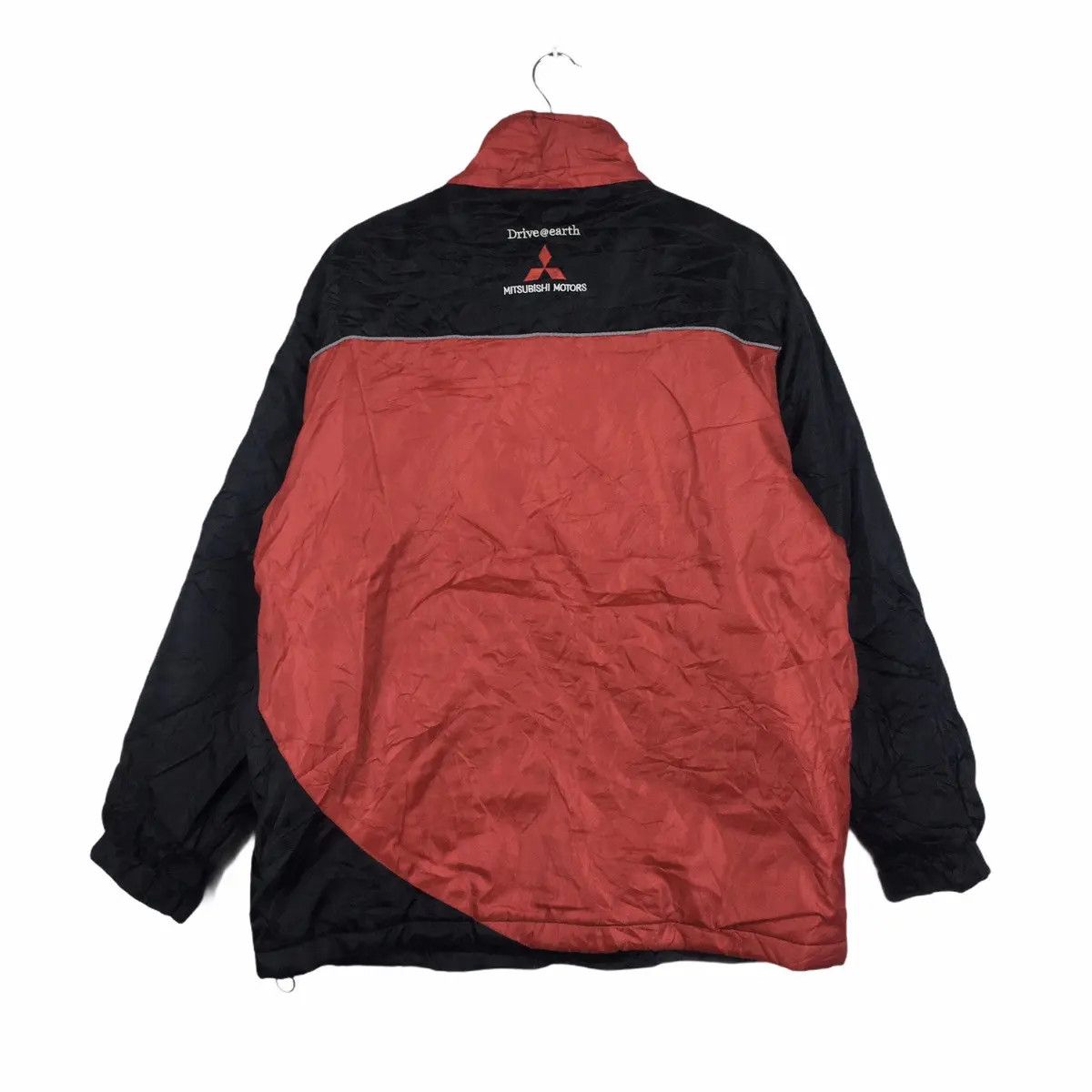 Japanese Brand Vtg MITSUBISHI JAPAN Motorsport Racing Team Jacket Parka Size US L / EU 52-54 / 3 - 2 Thumbnail