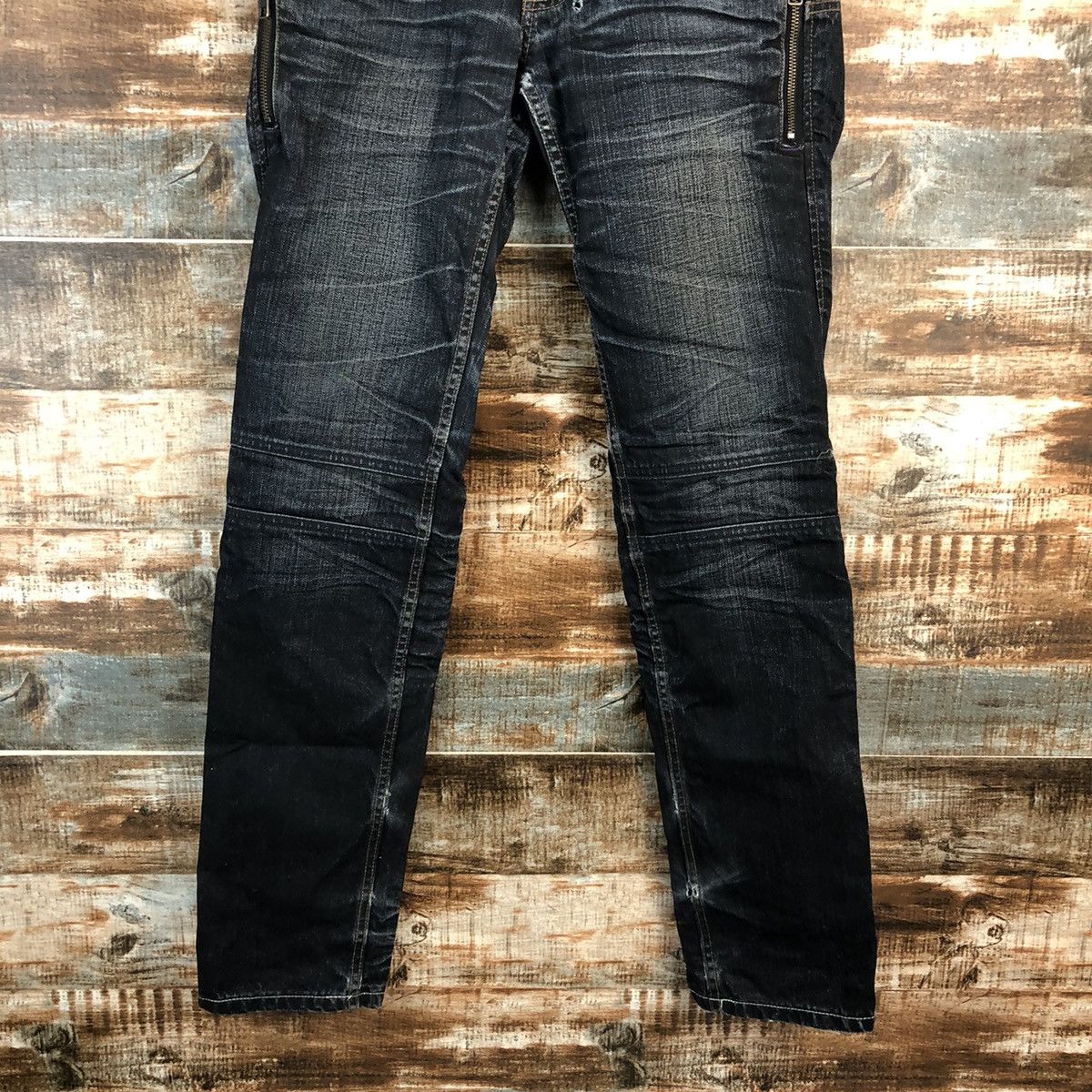 Takeo Kikuchi DLL Takeo Kikuchi Blue Denim Pants #C241 Size US 32 / EU 48 - 3 Thumbnail