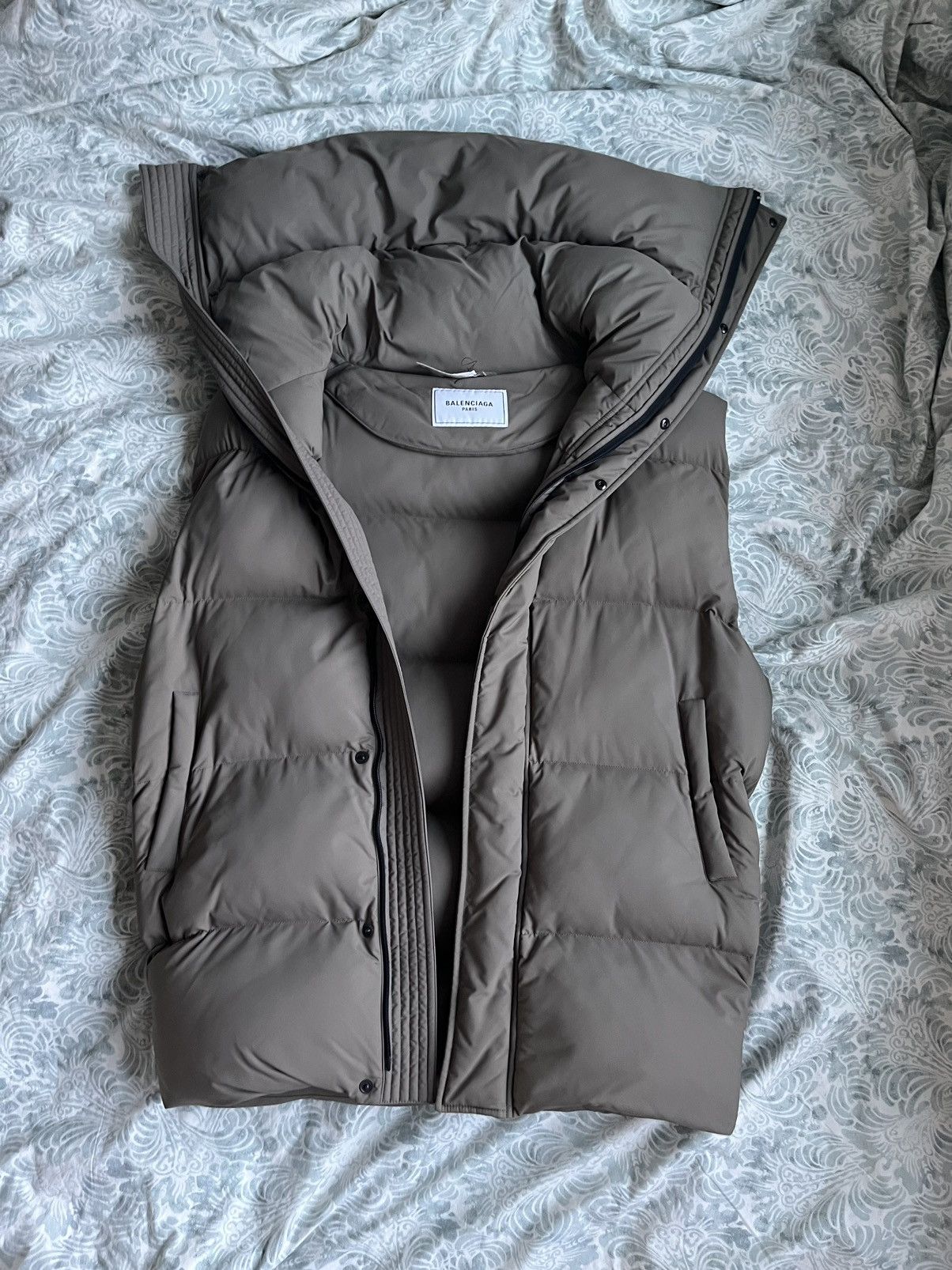 Balenciaga CB Puffer Vest Grailed