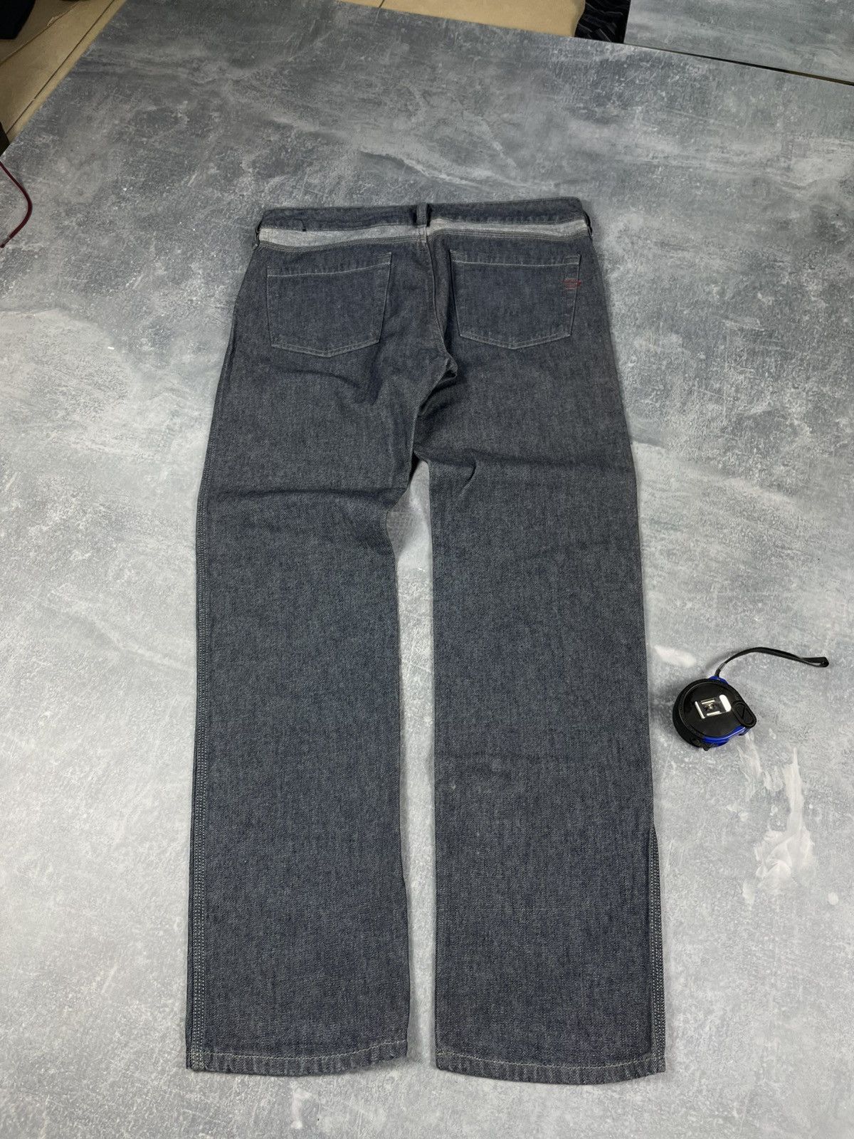 Diesel Crazy baggy vintage Diesel Larkee gray denim jeans Size US 34 / EU 50 - 1 Thumbnail