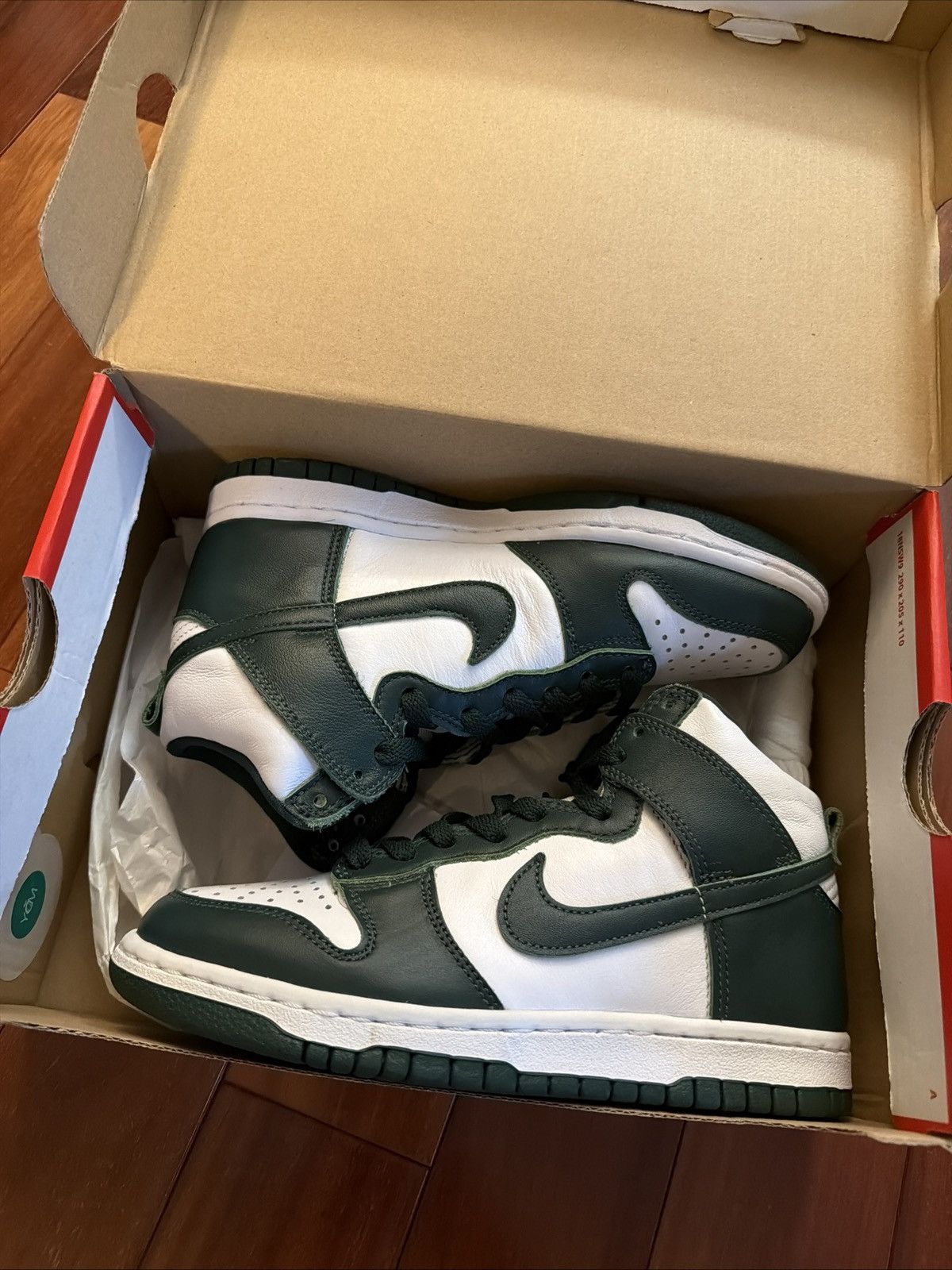 Nike Nike Dunk High SP Spartan Green Size 4 Size US 5.5 / IT 35.5 - 1 Thumbnail