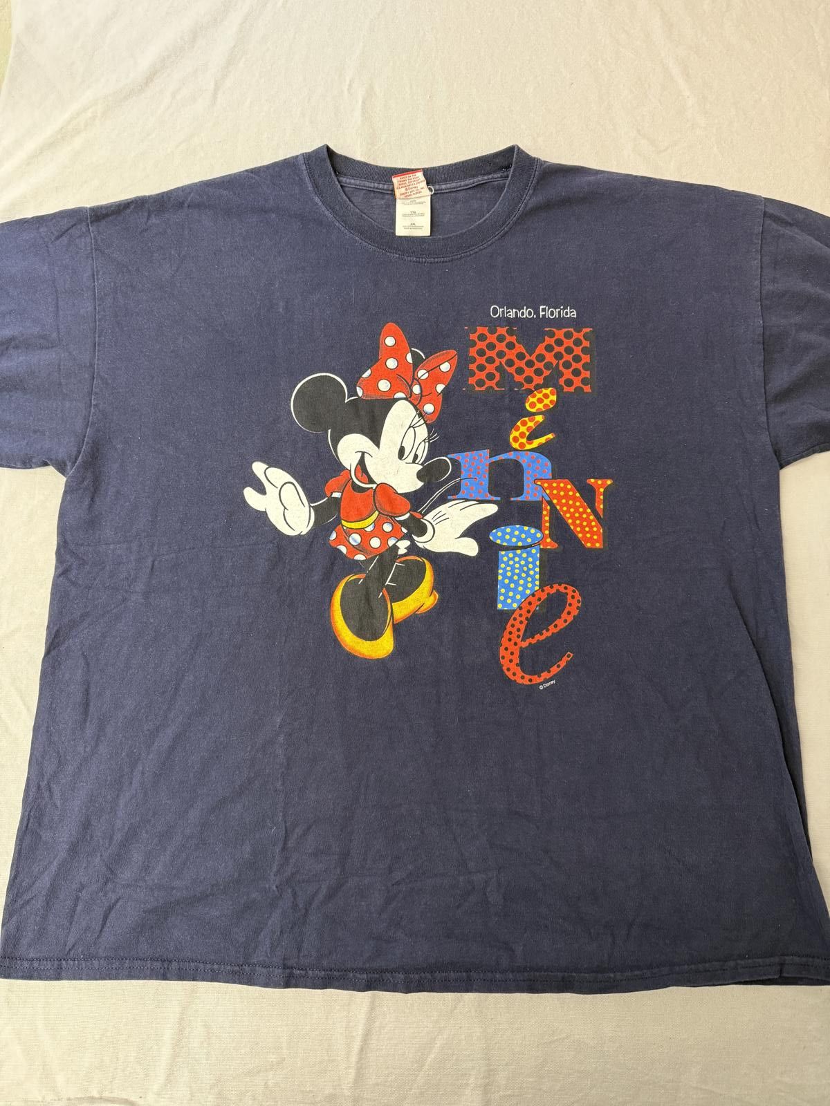 Disney VTG Minnie Mouse T-shirt Orlando Florida Disney World XXL Size US XXL / EU 58 / 5 - 1 Thumbnail