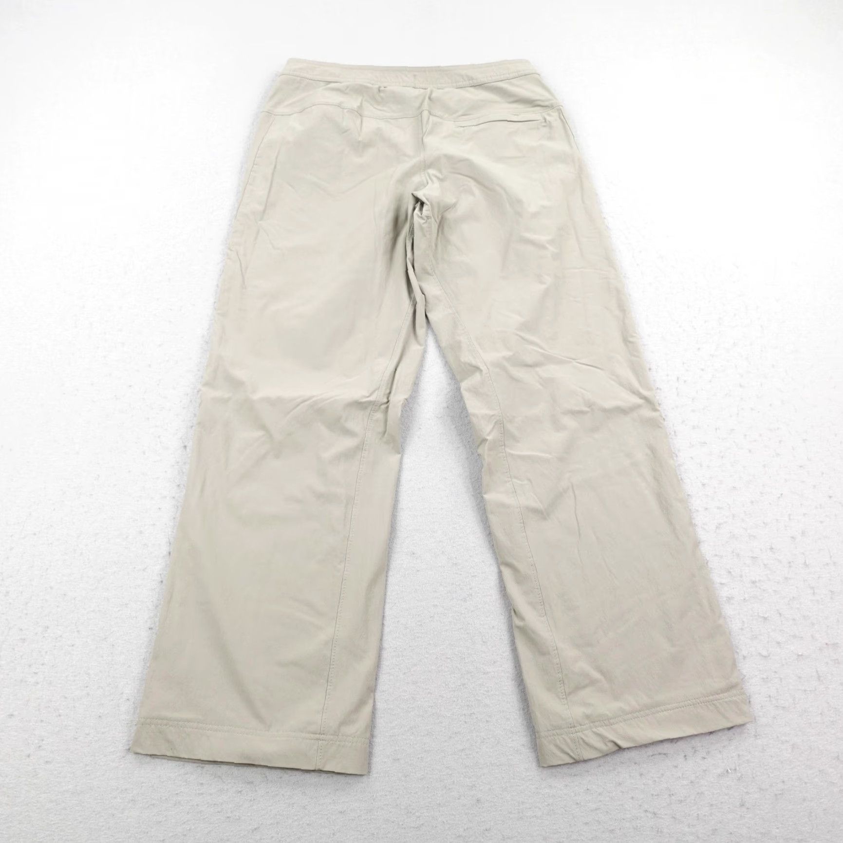 Mountain Hardwear VINTAGE Mountain Hardwear Pants Womens 8/32 Beige Fleece Lined Softshell Hiking Outdoor Size 30" / US 8 / IT 44 - 5 Thumbnail