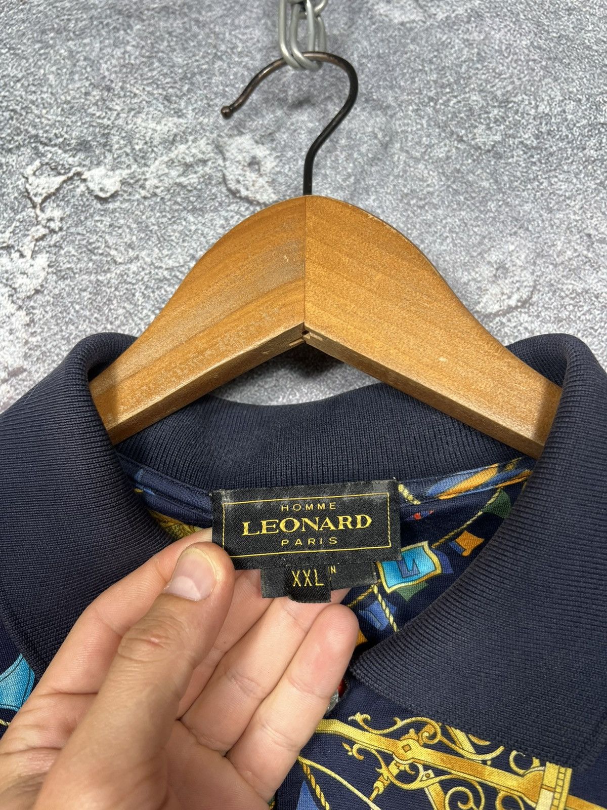 Leonard Paris Vintage Lonard Paris All Over Floral Print Polo Size Xxl Size US XXL / EU 58 / 5 - 8 Thumbnail