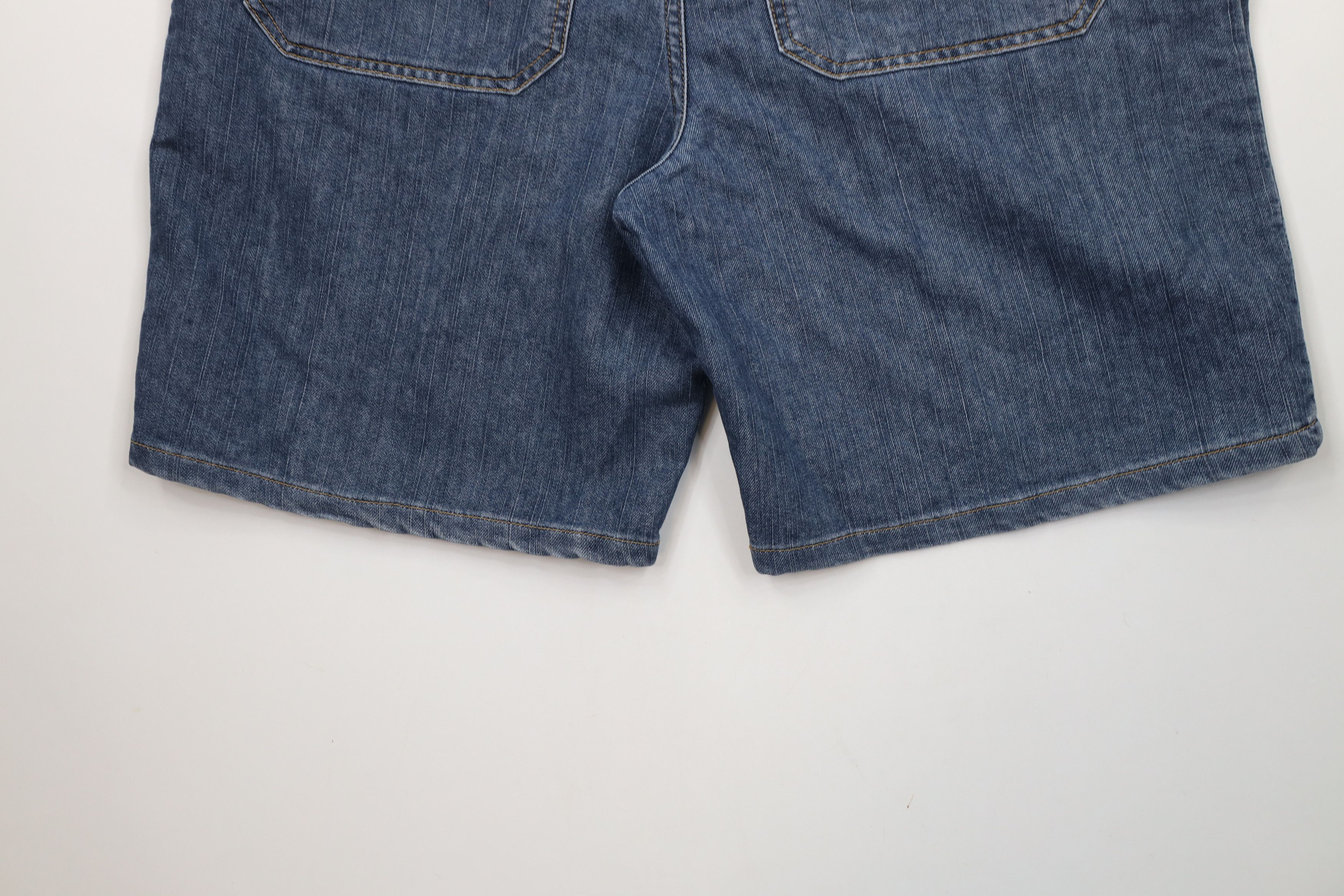 Tommy Hilfiger × Vintage Vintage Y2K 2001 Tommy Hilfiger Baggy Fit Denim Jean Shorts Size US 38 / EU 54 - 13 Thumbnail