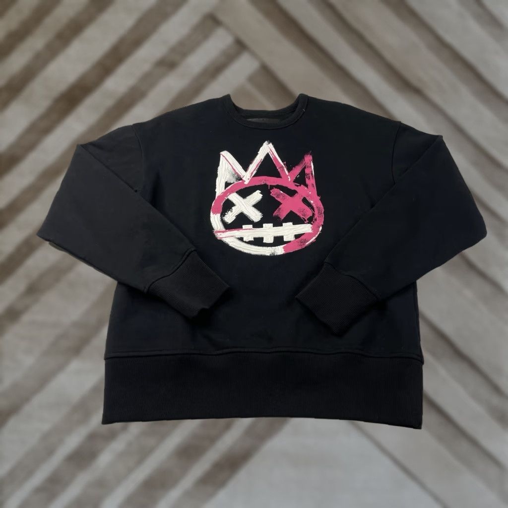 Cult Of Individuality Cult of Individuality Sweater Crew Neck Heavyweight Mens S Black Graphic Crew Neck Pullover Shirt/Top Size US S / EU 44-46 / 1 - 1 Thumbnail