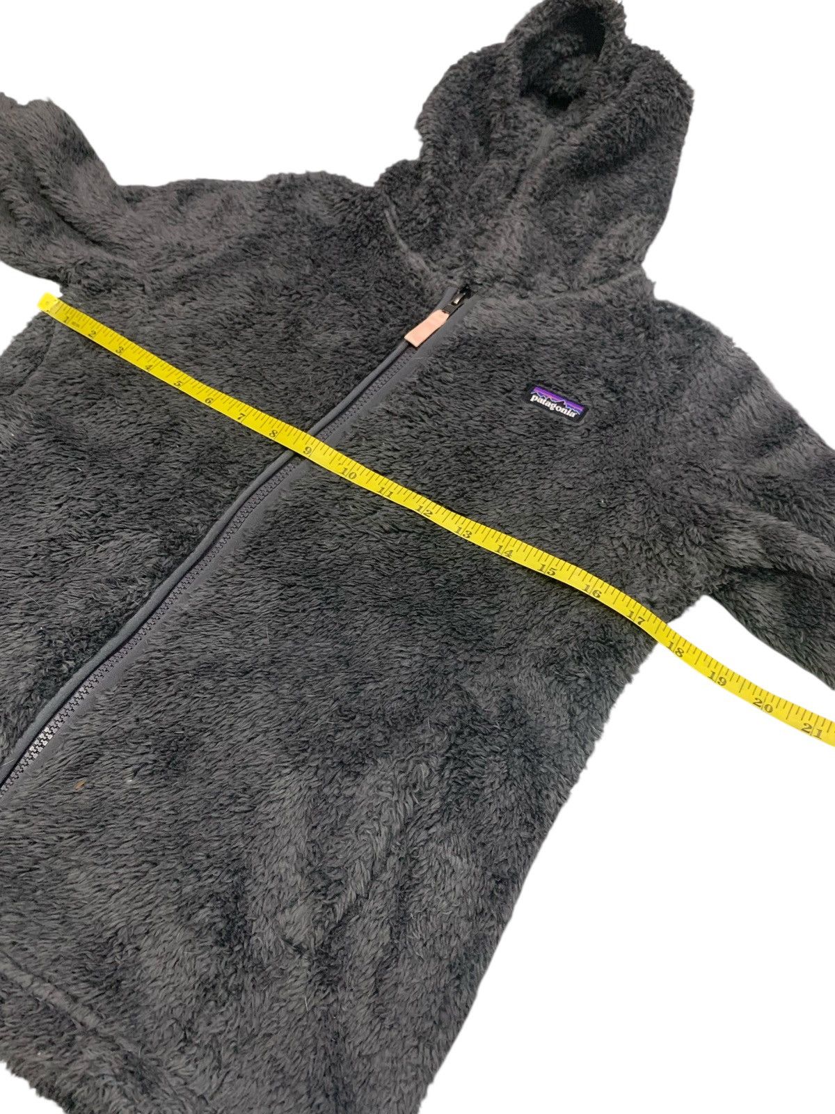 Patagonia Rare Patagonia Sherpa Fleece Zipper Down Hoodie Jacket Size L / US 10 / IT 46 - 10 Thumbnail