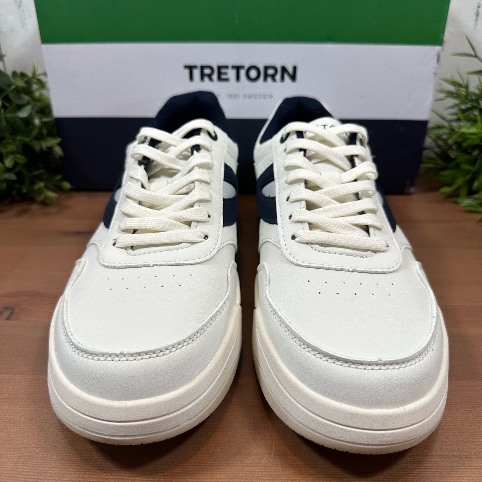 Tretorn Tretorn Dennis White Low Top Lace Up Sneakers Men's Size 9 Size US 9 / EU 42 - 3 Thumbnail