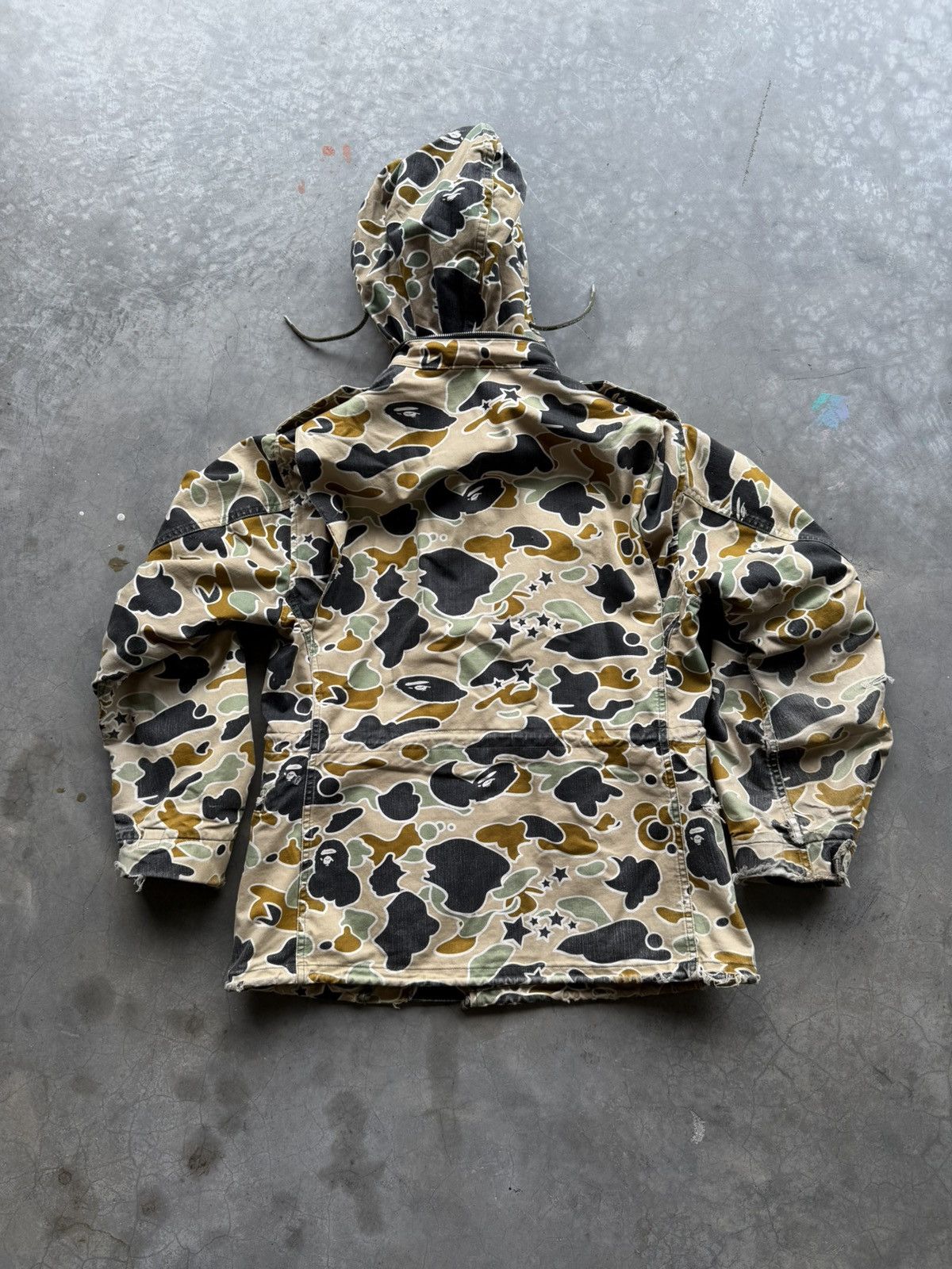 Bape Vintage 90s-00s Bape M65 style 1st camo military jacket Size US M / EU 48-50 / 2 - 14 Thumbnail