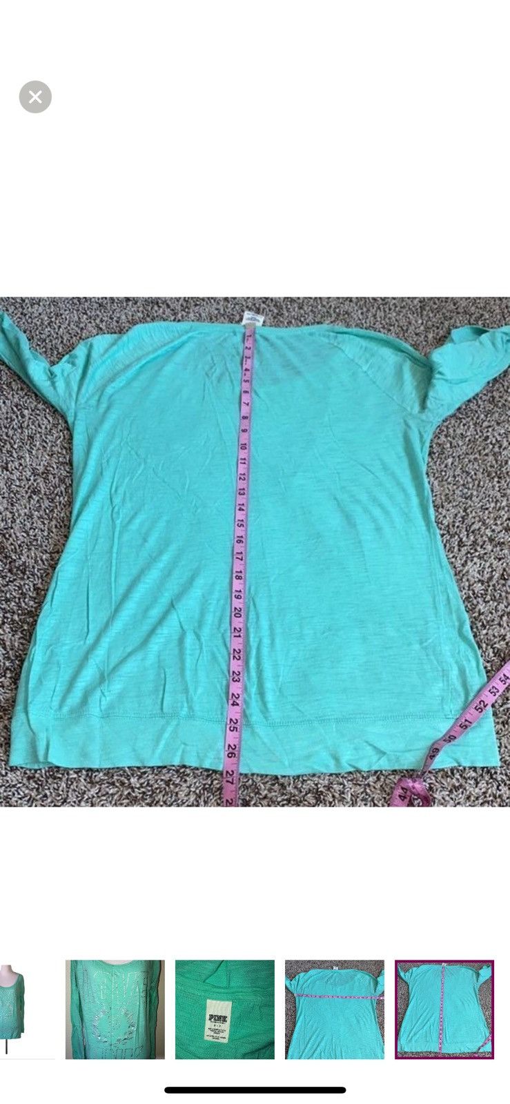 Victoria's Secret Pink Victoria’s Secret small logo long sleeve tee Size S / US 4 / IT 40 - 4 Thumbnail