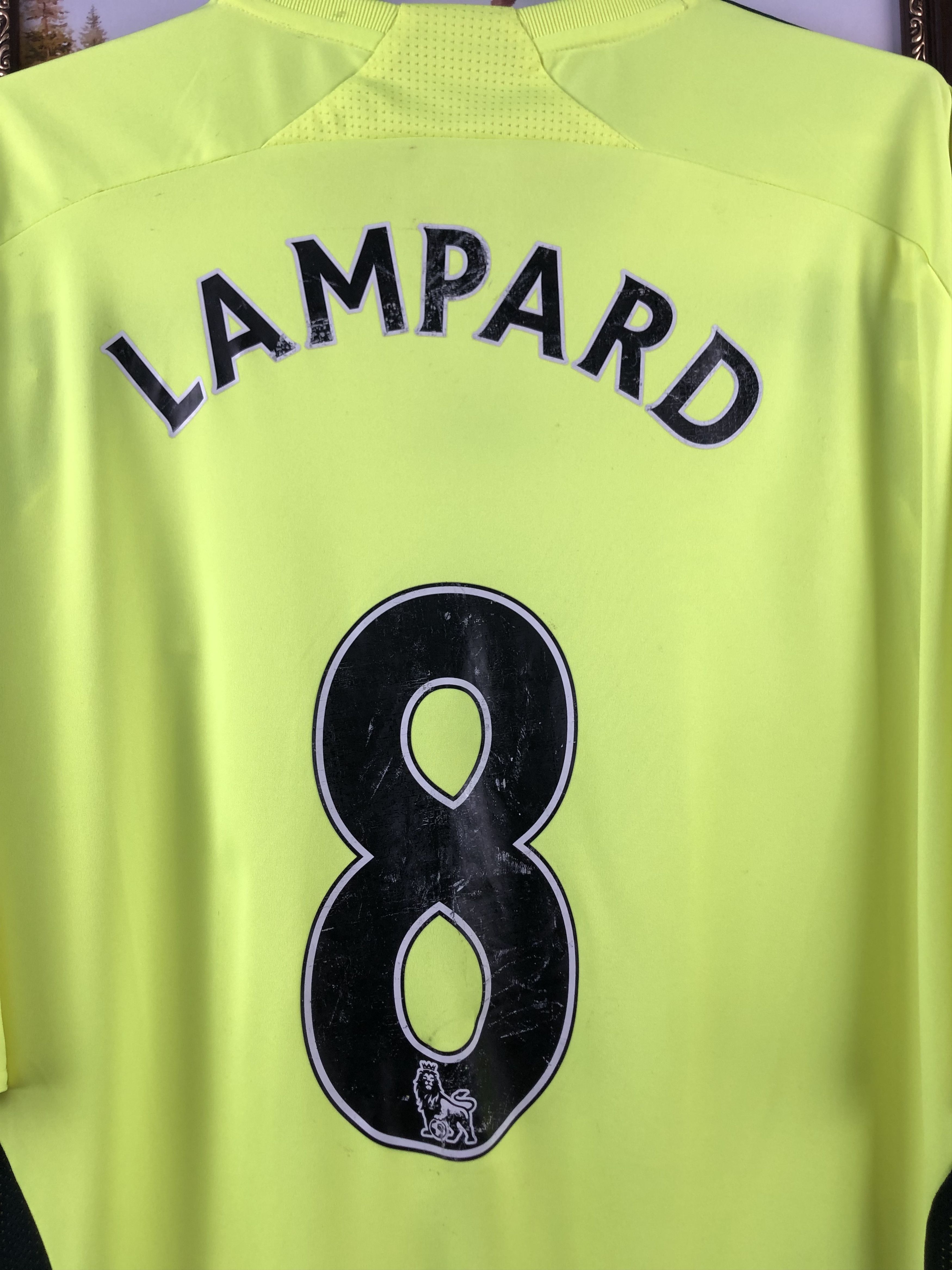 Adidas Chelsea football shirt 2007 Soccer #8 Lampard Adidas Jersey Size US XXL / EU 58 / 5 - 16 Thumbnail