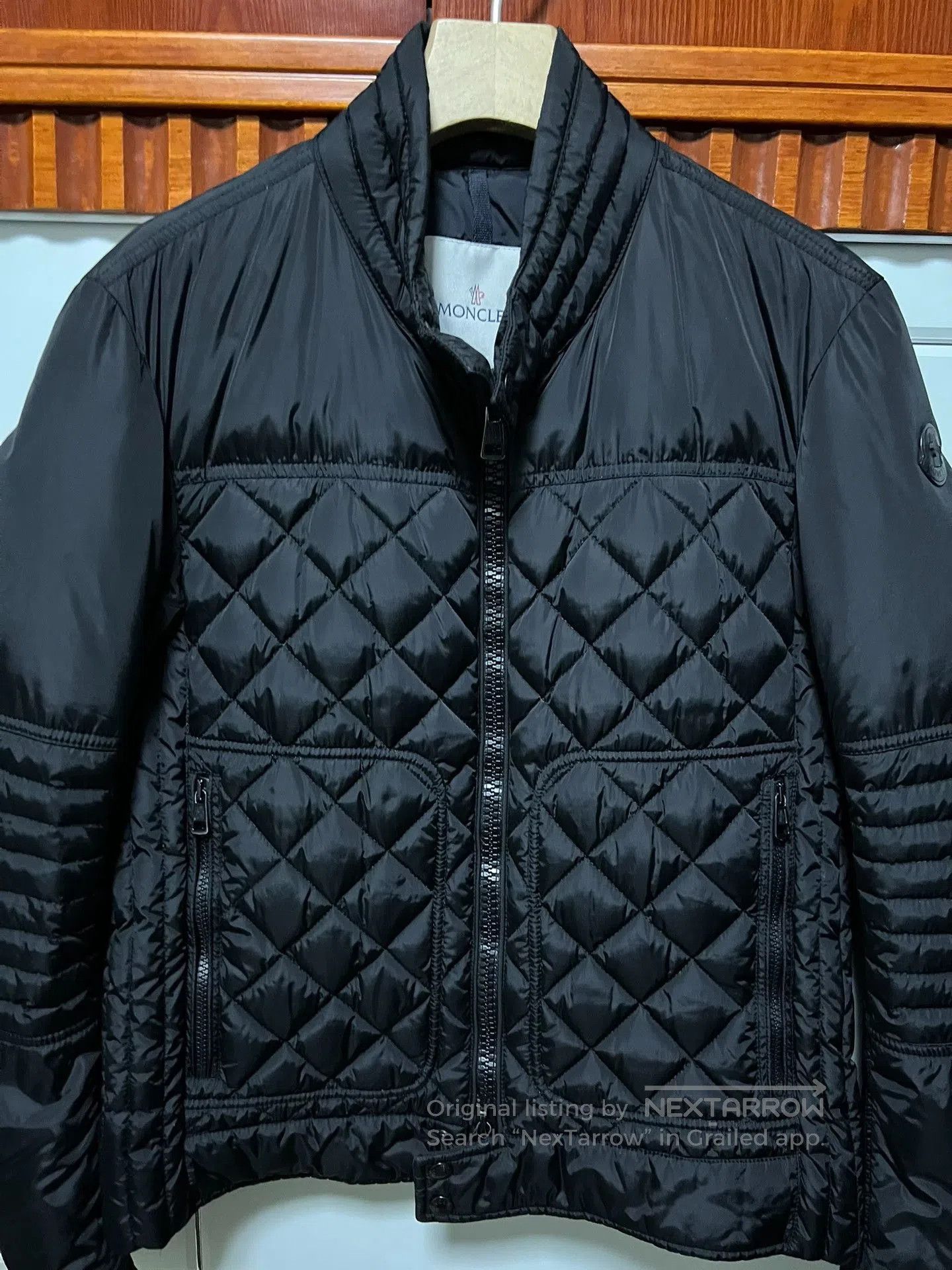 Moncler Moncler Men's Motorcycle Down Jacket. Size US L / EU 52-54 / 3 - 3 Thumbnail