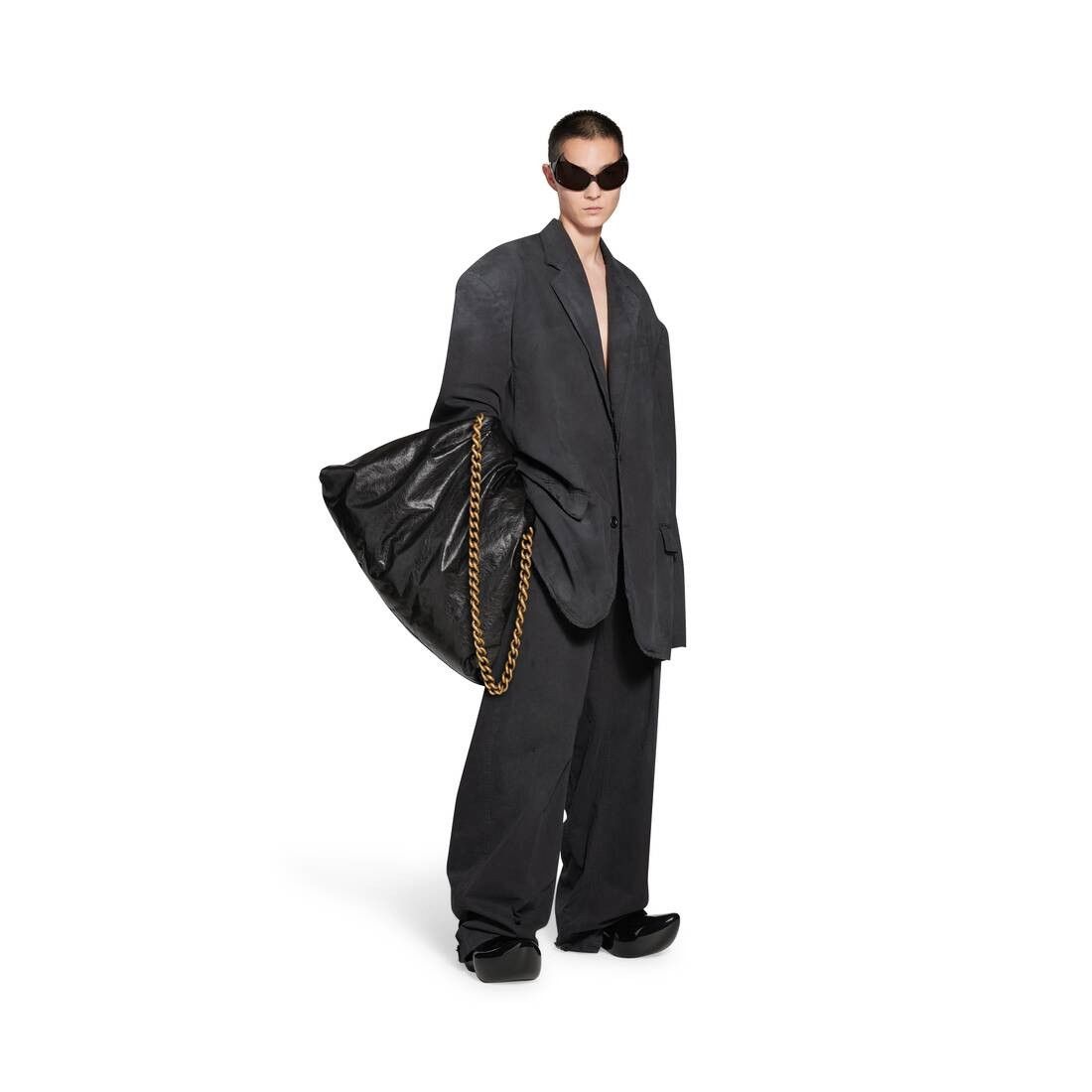 Balenciaga o1mt1gz1224 Size: OS / Puffer Large Bag in Black Size ONE SIZE - 3 Thumbnail