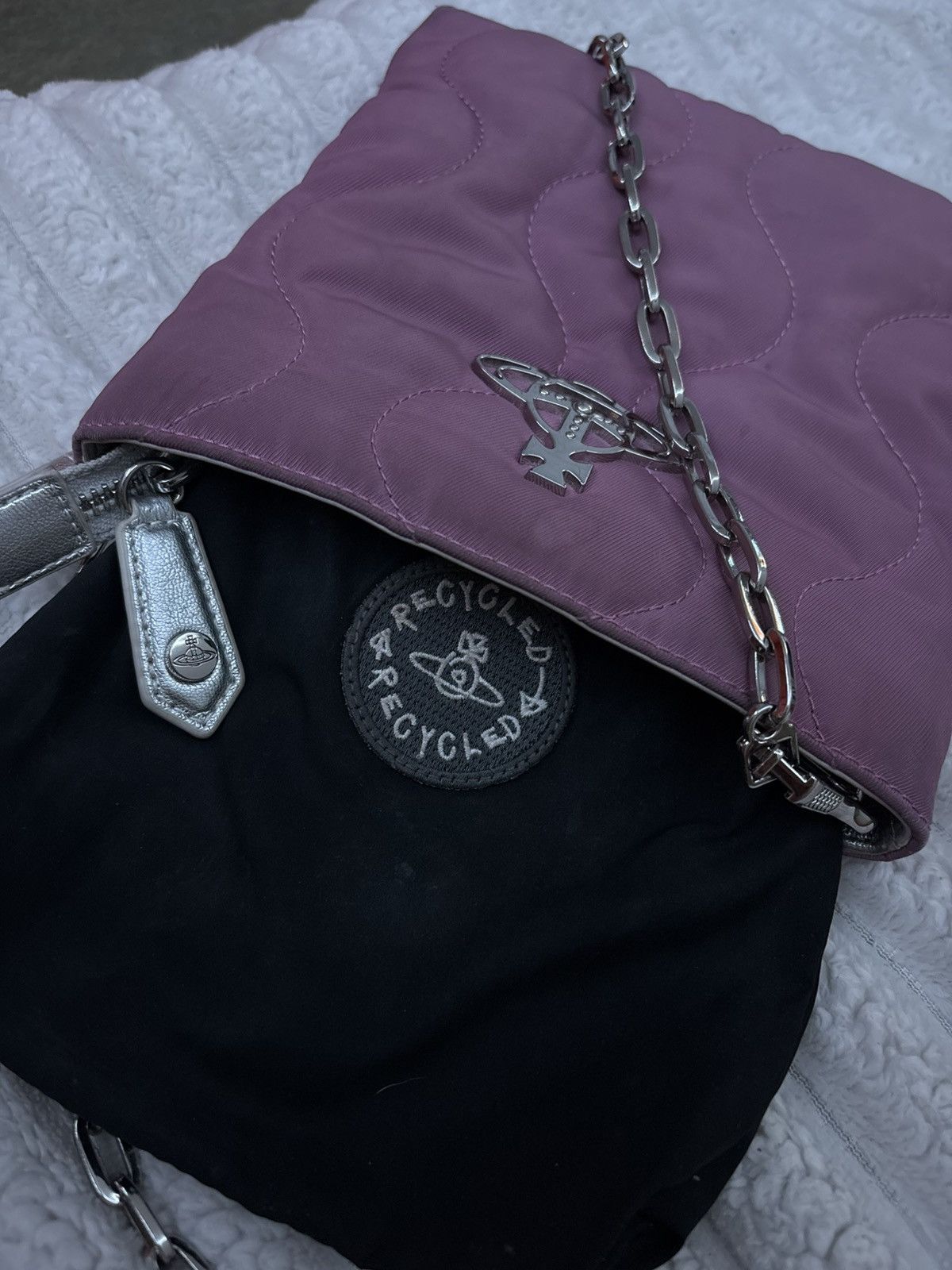 Vivienne Westwood Vivienne Westwood Quilted Crossbody Bag Size ONE SIZE - 4 Thumbnail