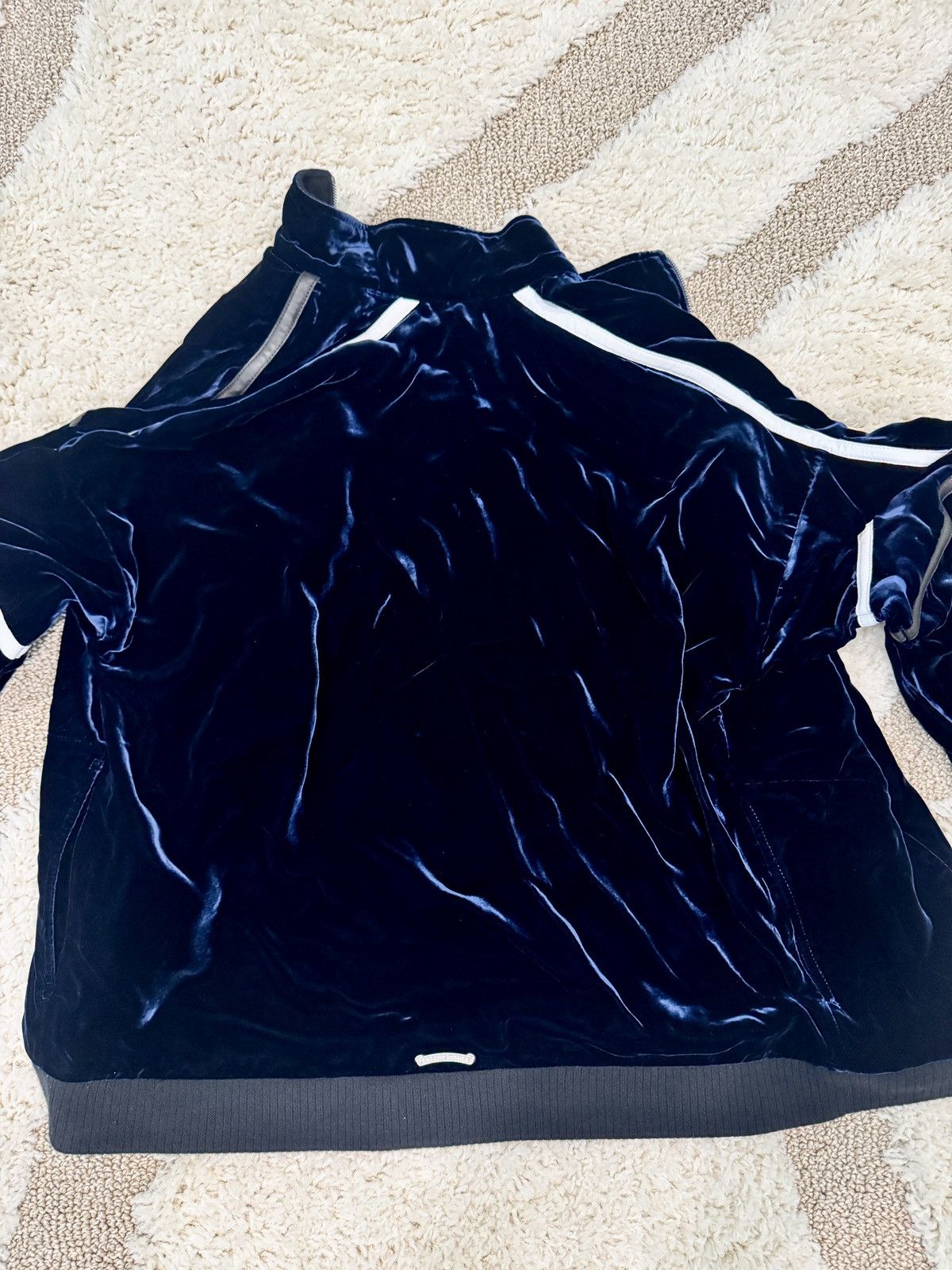 Chrome Hearts Chrome Hearts Navy Velour Jacket “So it Goes” L Size US L / EU 52-54 / 3 - 16 Thumbnail