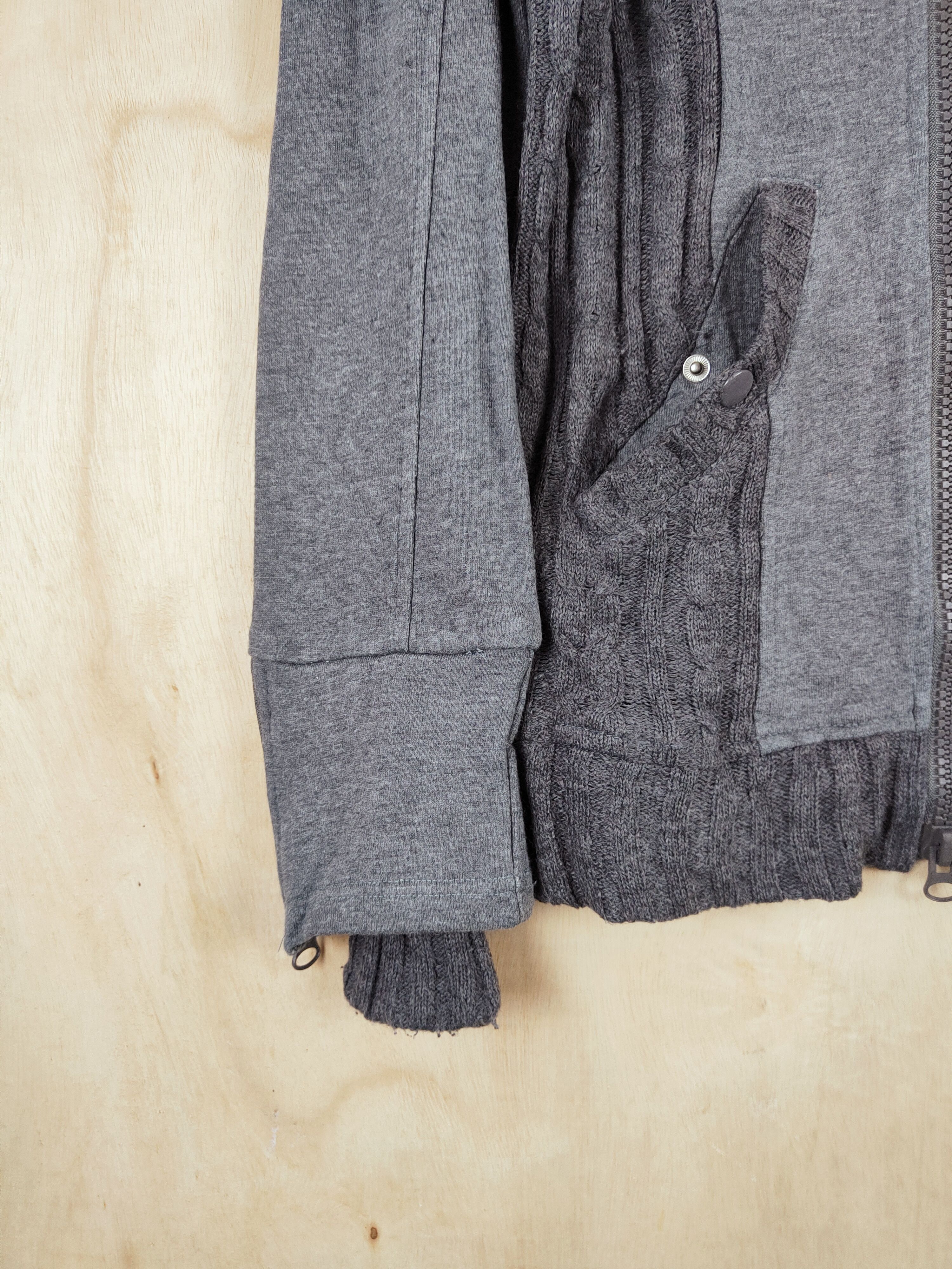 Japanese Brand Ryu Ryu Dark Gray knitwear vintage Sweaters #2603 Size M / US 6-8 / IT 42-44 - 4 Thumbnail