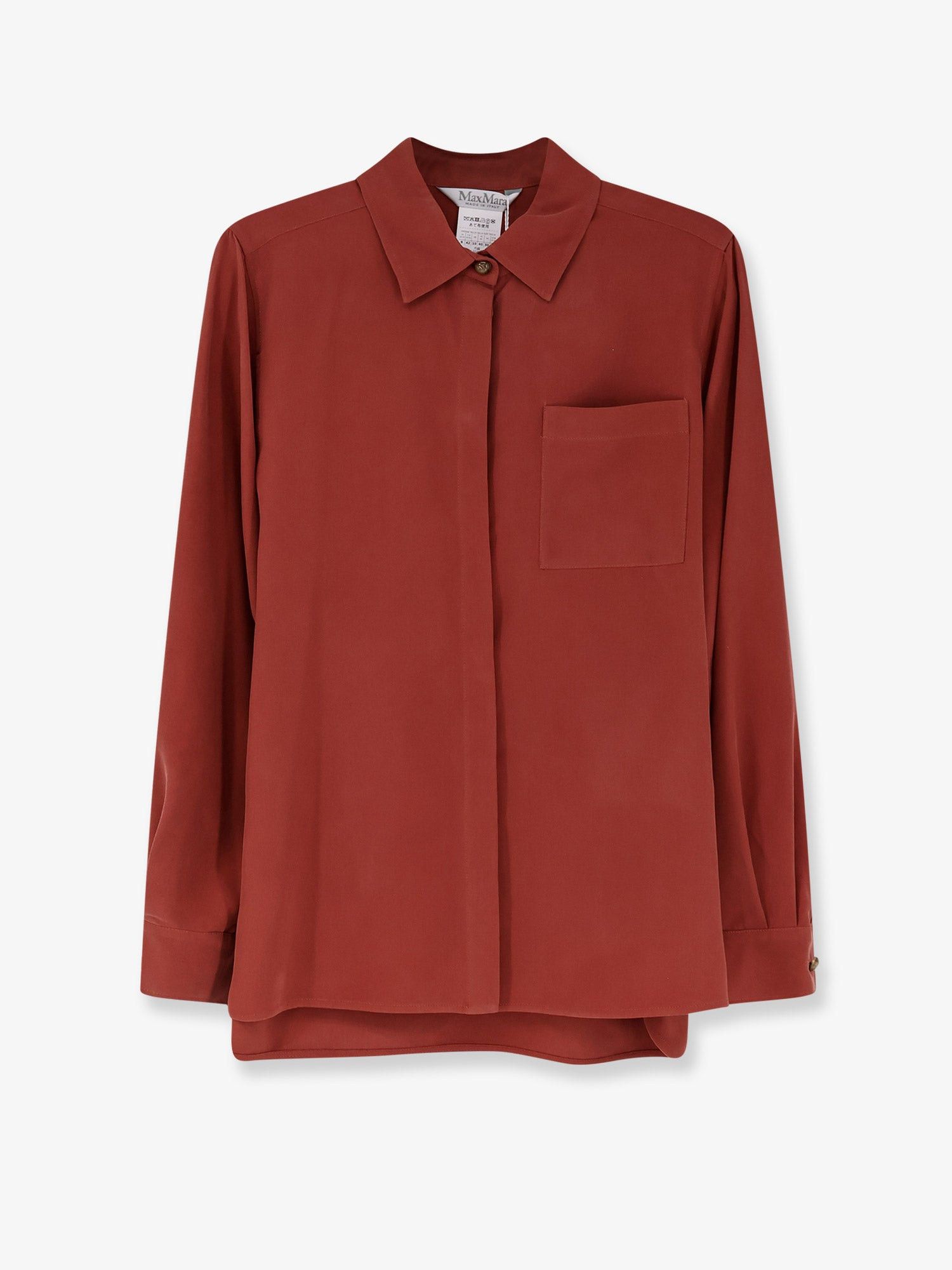 Max Mara Siamese Silk Shirt Size S / US 4 / IT 40 - 1 Thumbnail