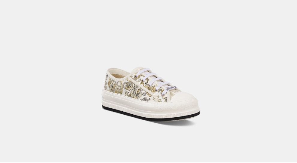 Dior o1w1db11025 KCK385 Platform Low-Top Sneakers in Multicolor Size US 12 / IT 42 - 2 Thumbnail