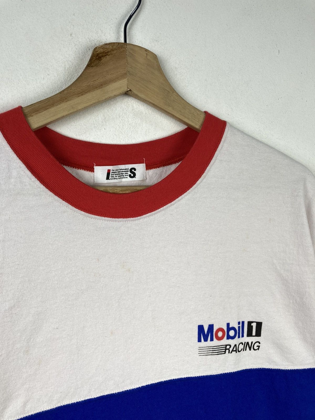 Issey Miyake × Japanese Brand Issey Miyake Issey Sport X Mobil 1 Racing Sport T-Shirt Size US L / EU 52-54 / 3 - 6 Thumbnail