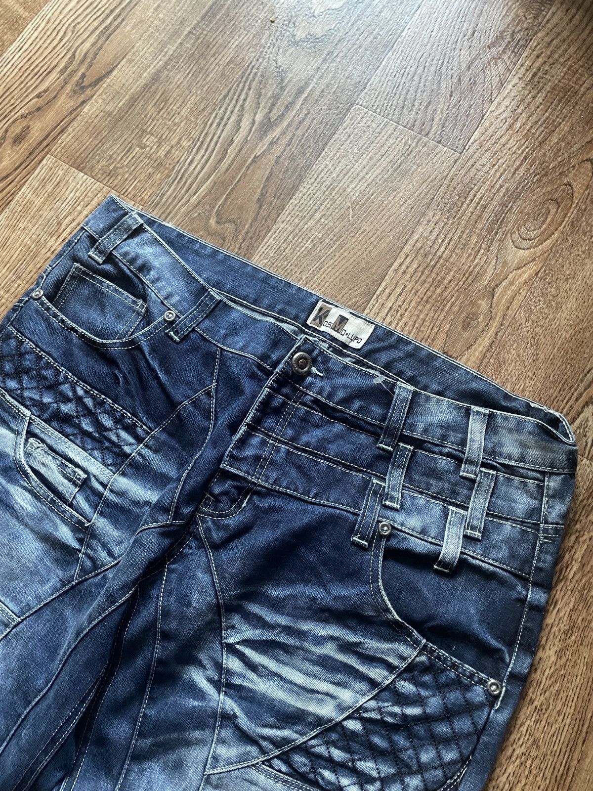 Japanese Brand Avant Garde Kosmolupo Jeans Japanese style Size US 38 / EU 54 - 5 Thumbnail
