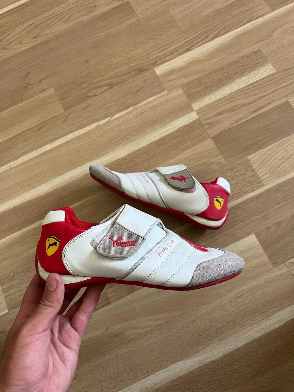 Ferrari Puma Vintage Puma Ferrari mostro vintage leather sneakers shoes 90s Grailed