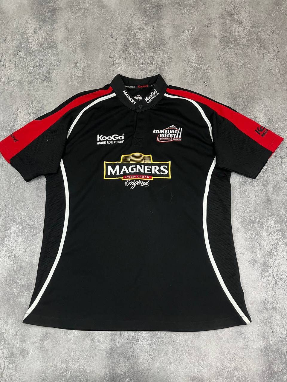 Other Kooga Edinburgh Rugby Men Rugby Home Jersey 2006/07 Black Size US XL / EU 56 / 4 - 1 Thumbnail