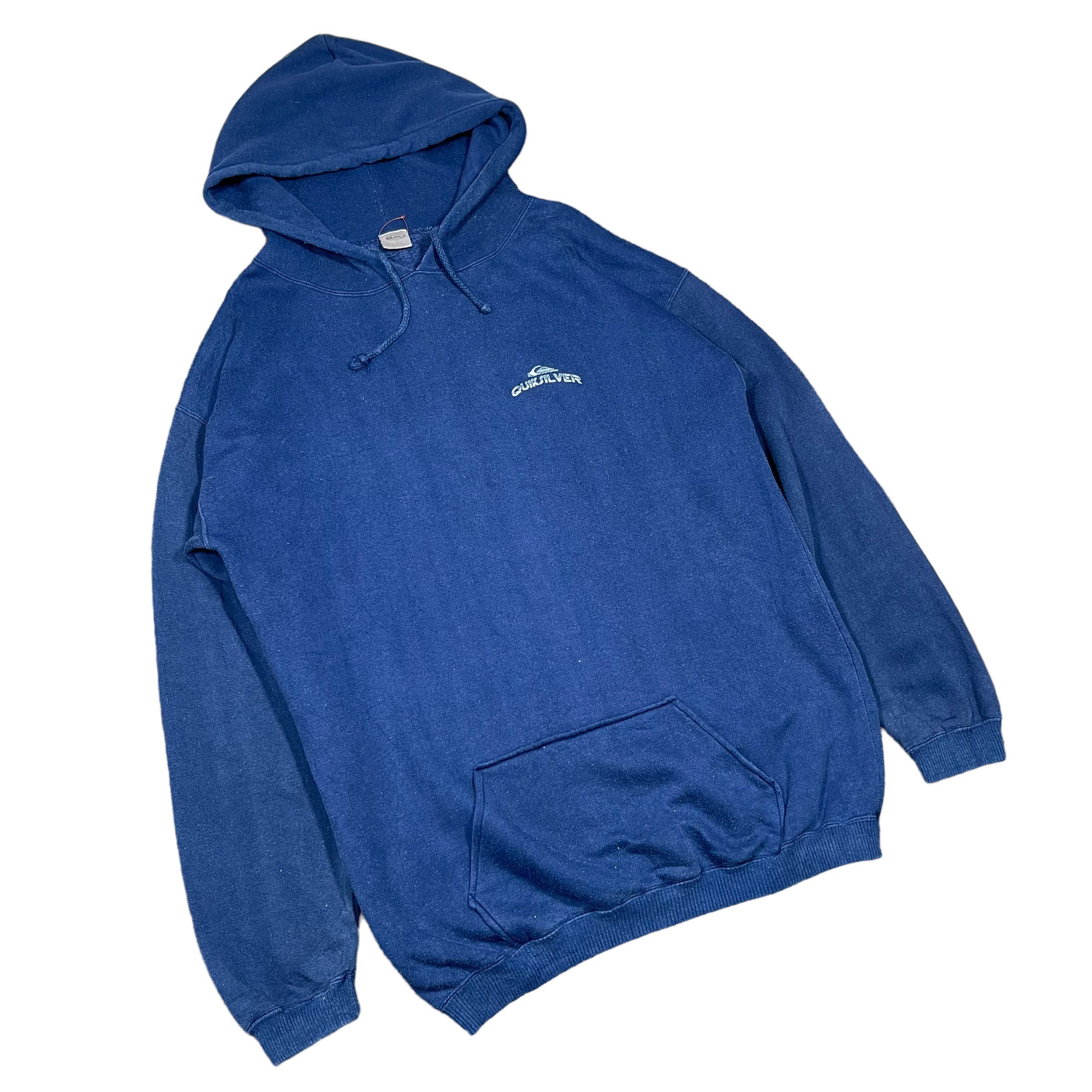 Quiksilver Quiksilver Vintage 1990 3D Graphic Sun Faded Oversize Hoodie Size US L / EU 52-54 / 3 - 6 Thumbnail