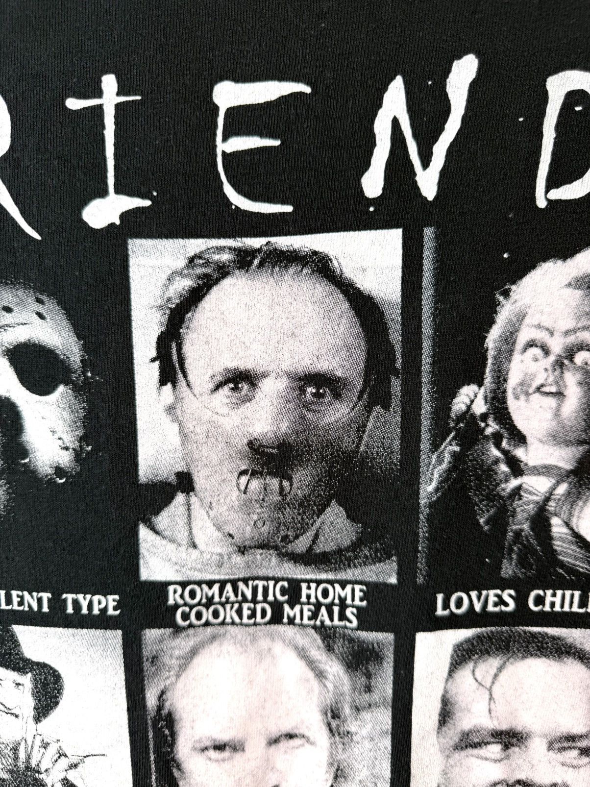 Vintage Vintage Popular Horror Movie Prints T Shirt Size US L / EU 52-54 / 3 - 5 Thumbnail