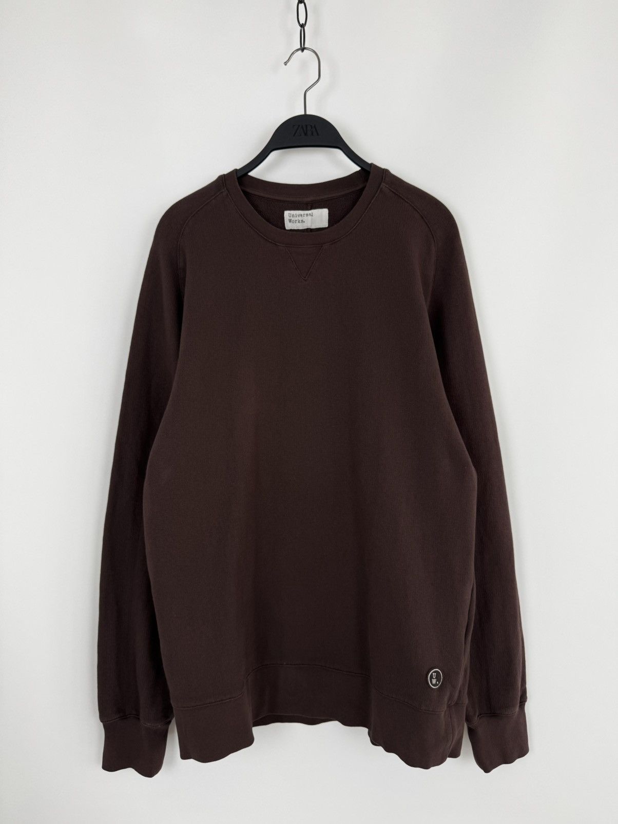 Universal Works Universal Works Blank Brown Sweatshirt Size US L / EU 52-54 / 3 - 1 Thumbnail