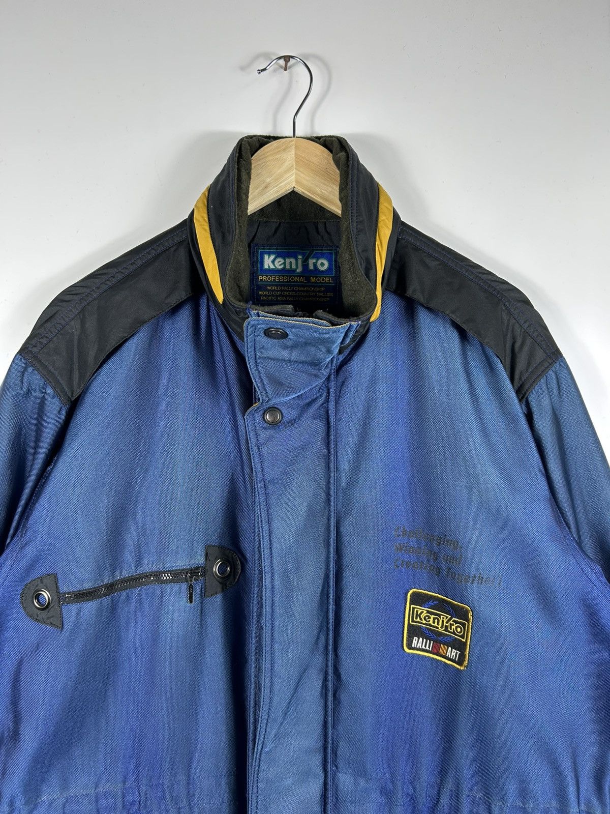 Vintage ⚡️Vintage Kenjro Rally Art Championship Distressed Parka Size US L / EU 52-54 / 3 - 4 Thumbnail