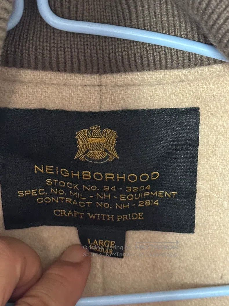 Neighborhood Neighborhood Military Cotton Jacket, L Size, Olive Green Size US L / EU 52-54 / 3 - 4 Thumbnail