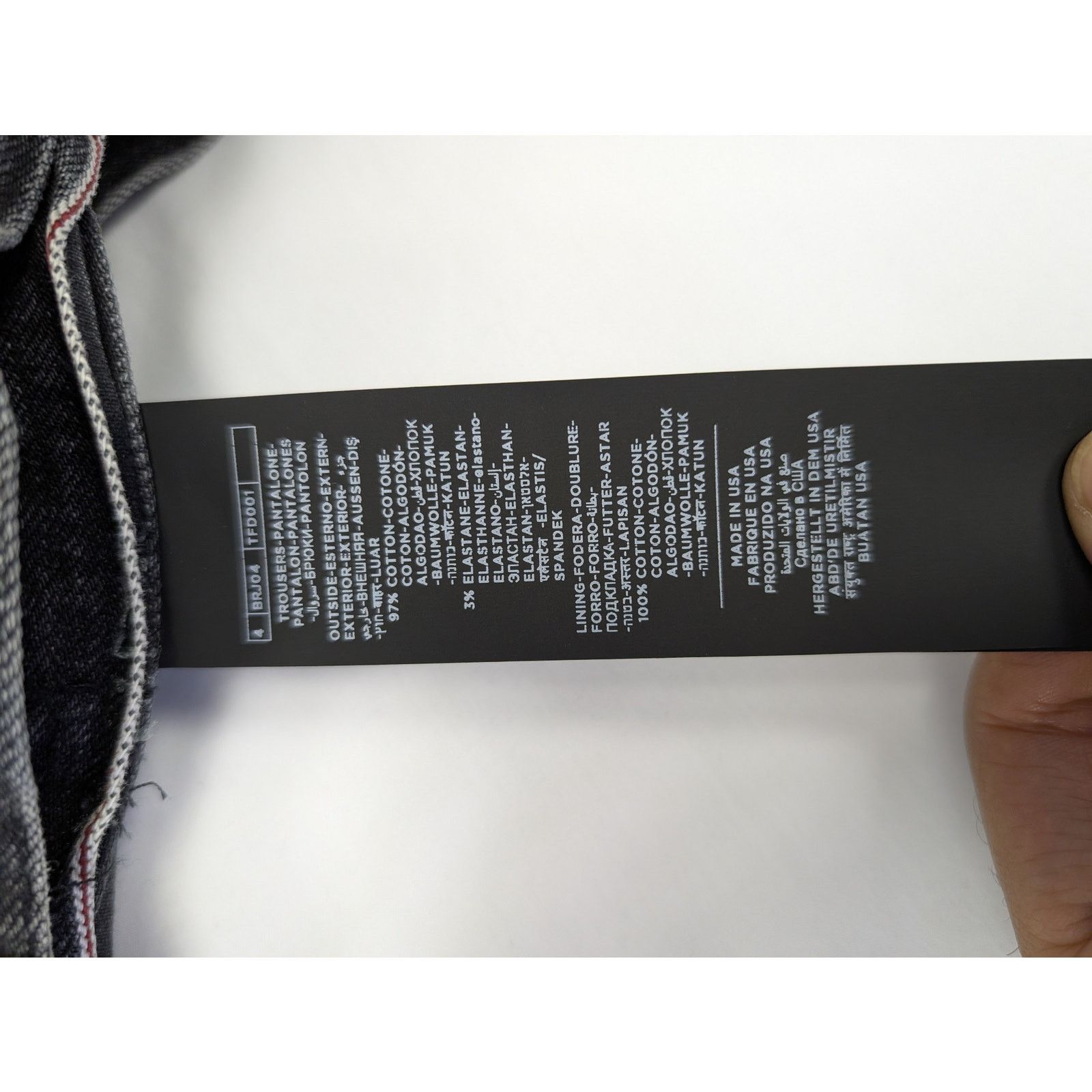 Tom Ford o1rshd1 Denim Slim Jean in Black Size US 36 / EU 52 - 18 Thumbnail