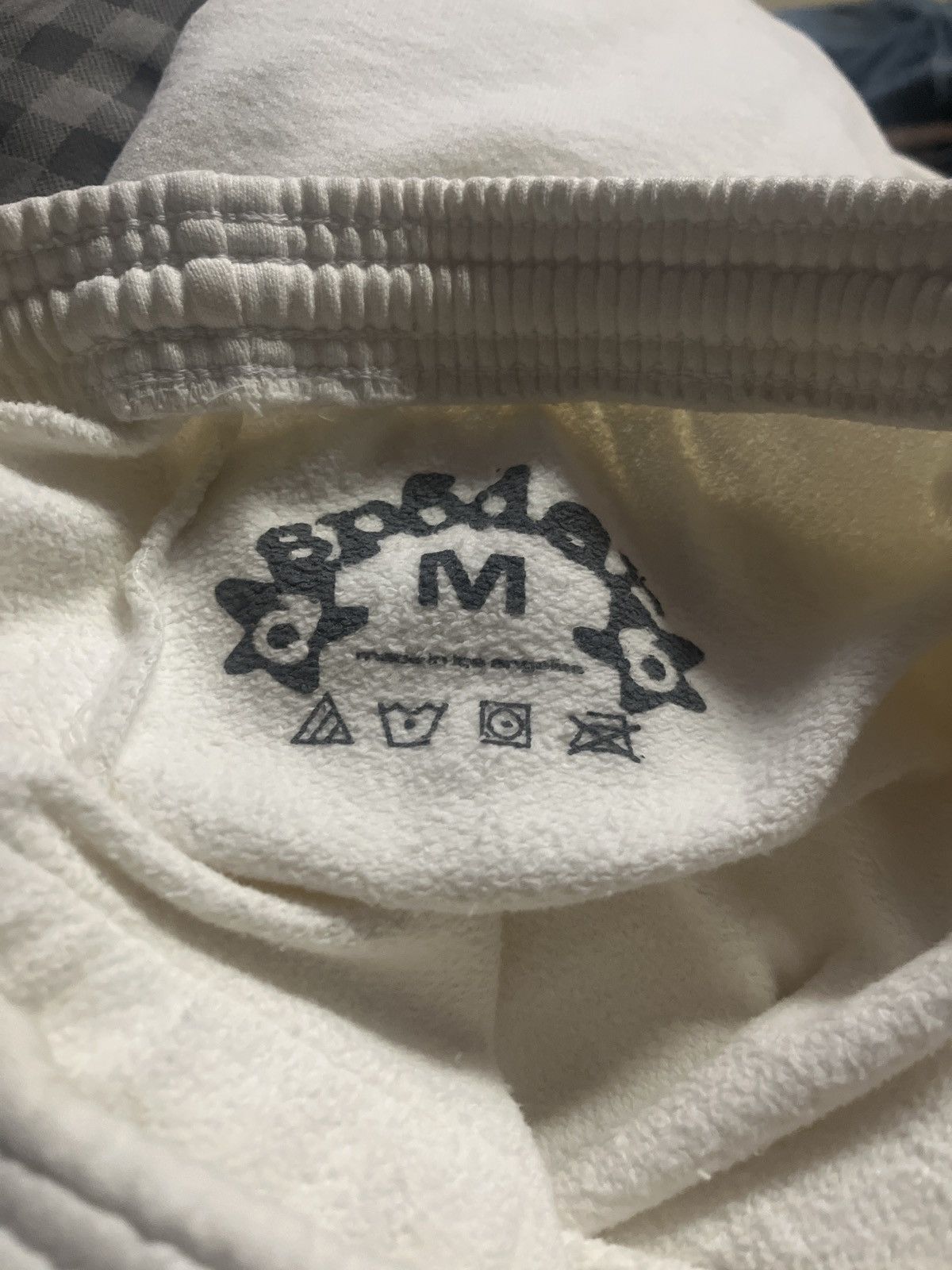 Sp5der Mariah the Scientist x Sp5der White Scorpion Sweats Size US 34 / EU 50 - 3 Thumbnail