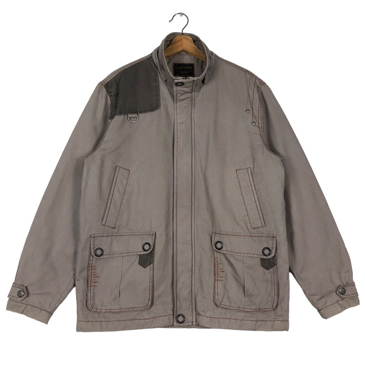 Japanese Brand 🔥90’s Vintage Survival Jacket Bigness Emperor Issey Miyake Size US M / EU 48-50 / 2 - 1 Thumbnail