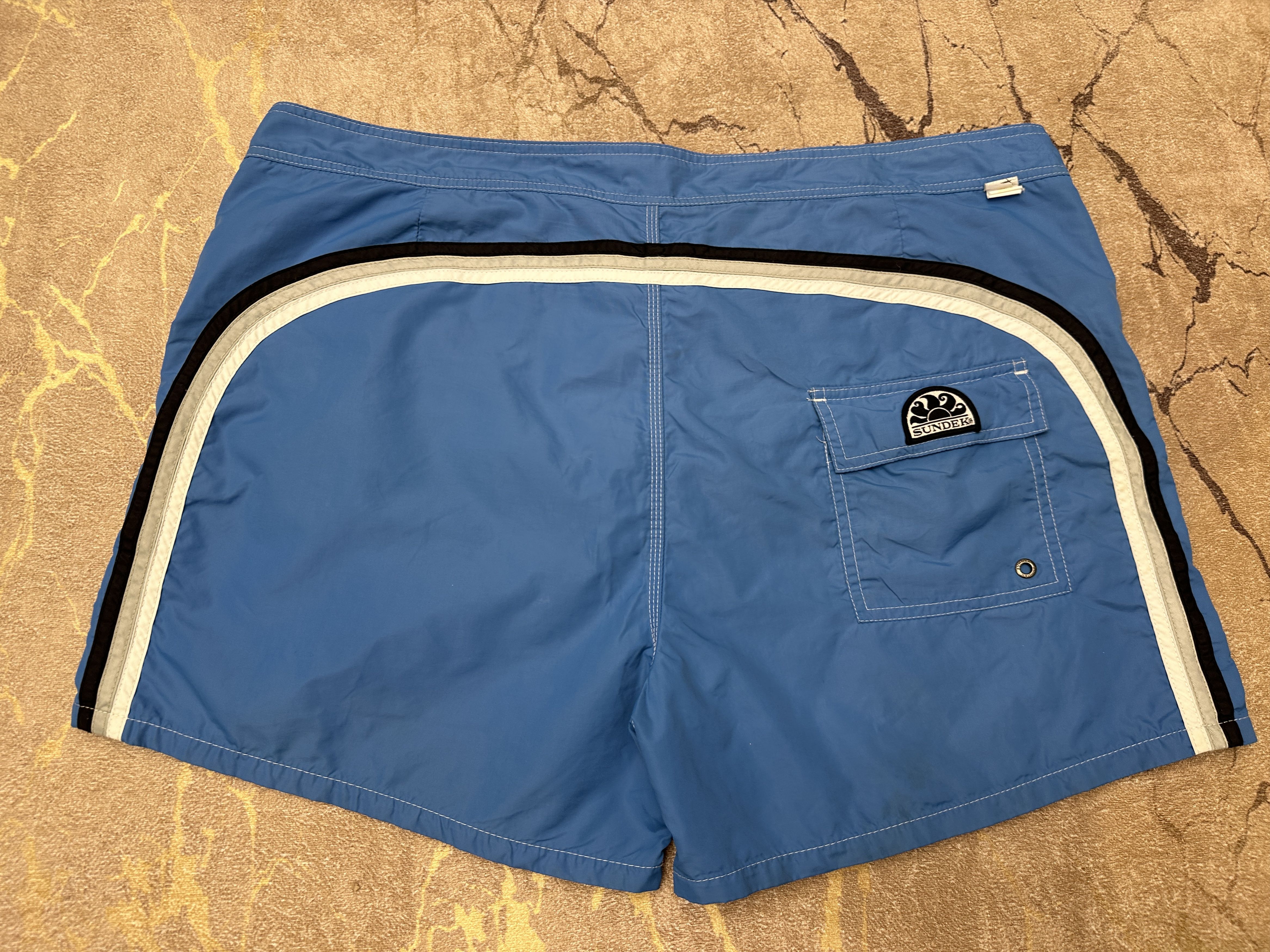 Sundek Sundek 40 Board Shorts Beach Trunks Bath Suit Size 40 XL 2XL Size US 40 / EU 56 - 9 Thumbnail