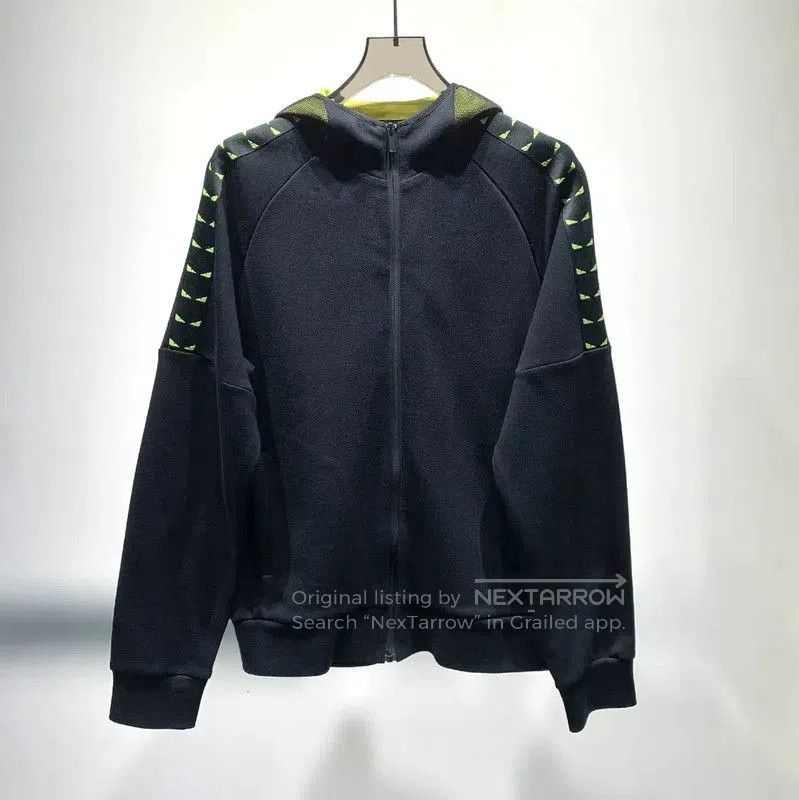 Fendi Fendi Black Cotton Men's Outerwear Jacket . Size US XXL / EU 58 / 5 - 1 Thumbnail