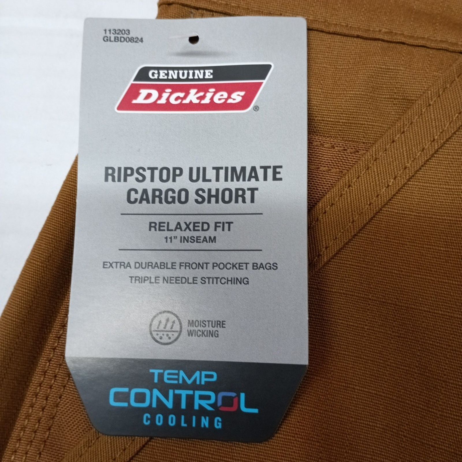 Dickies Dickies Ripstop Cargo Shorts Men’s Size 30 Brown Relaxed Fit Size US 30 / EU 46 - 2 Thumbnail