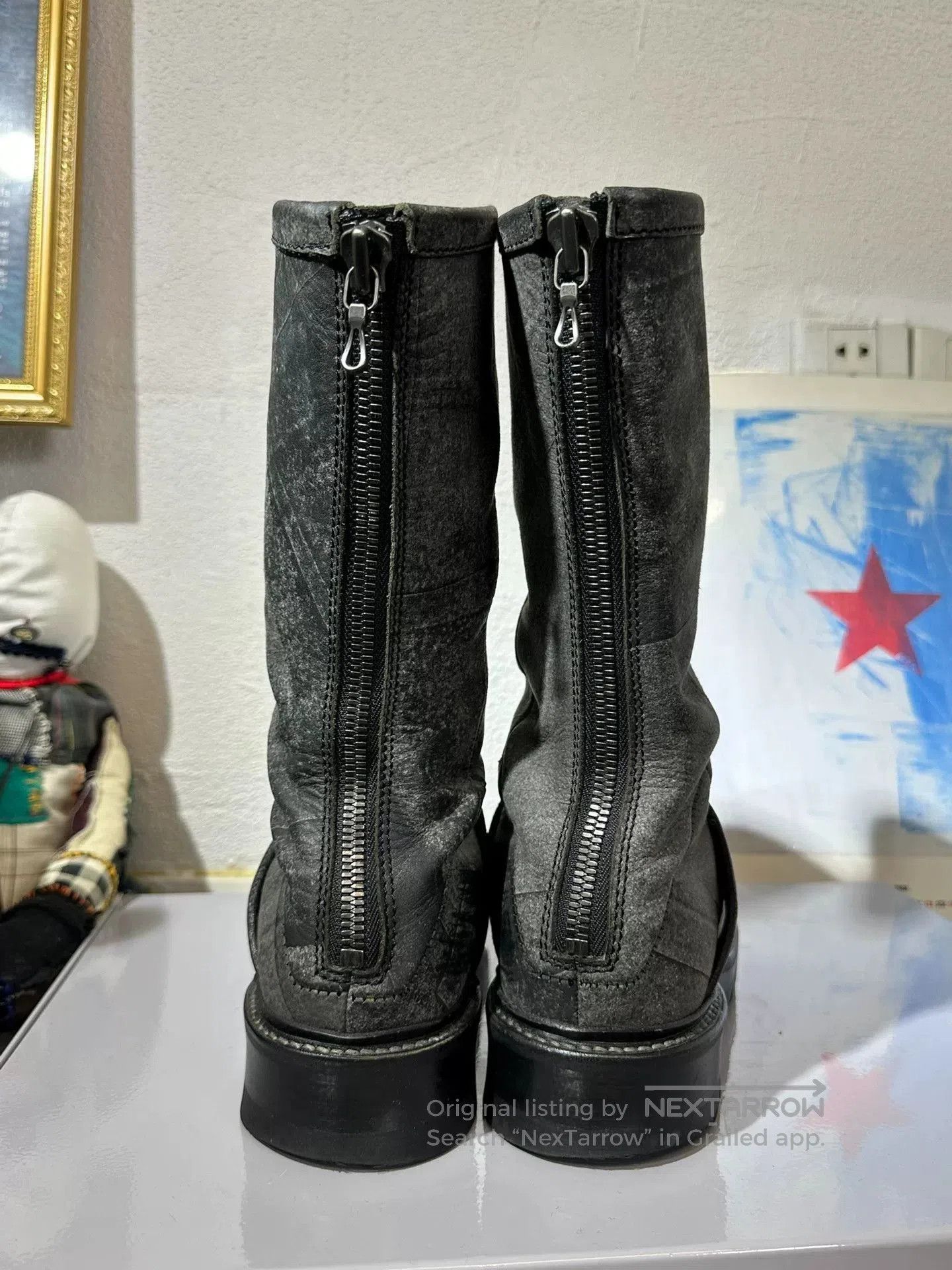 Rick Owens Julius 7 Suede High. Size US 7 / EU 40 - 6 Thumbnail