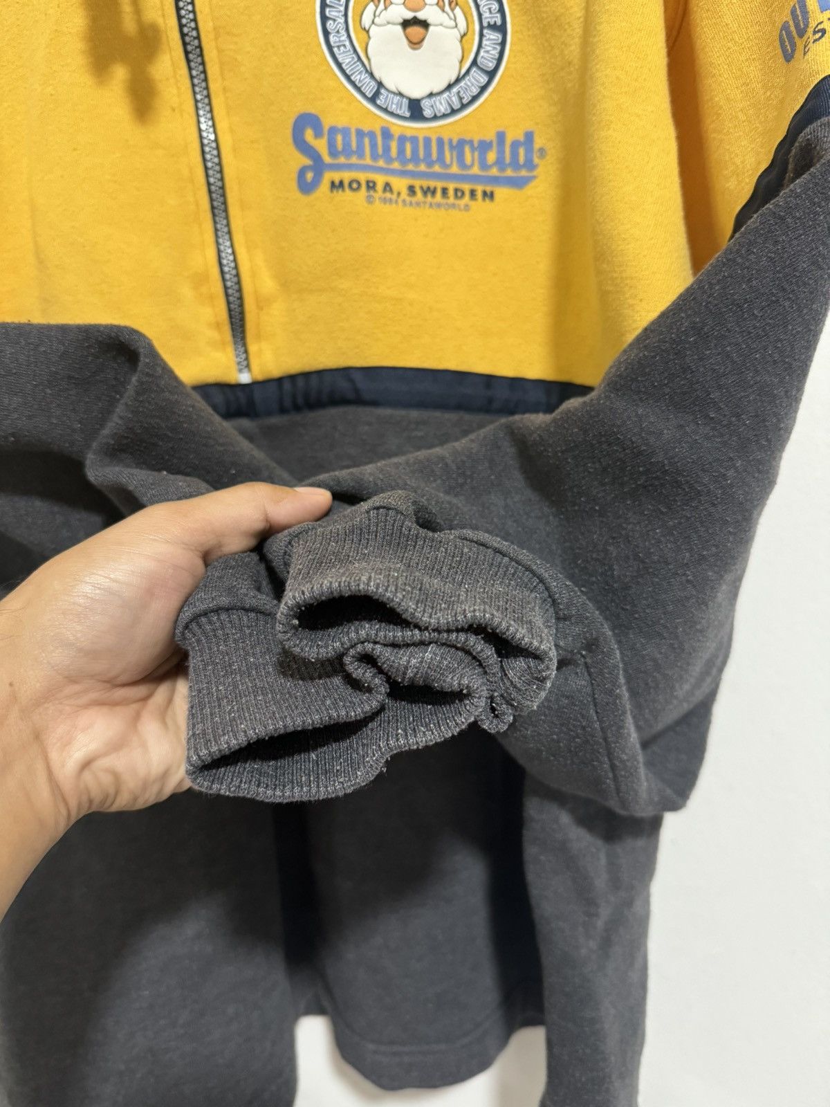 Japanese Brand × Vintage Vintage Santaworld Sweden Half Zipper Sweatshirt Size US XL / EU 56 / 4 - 6 Thumbnail