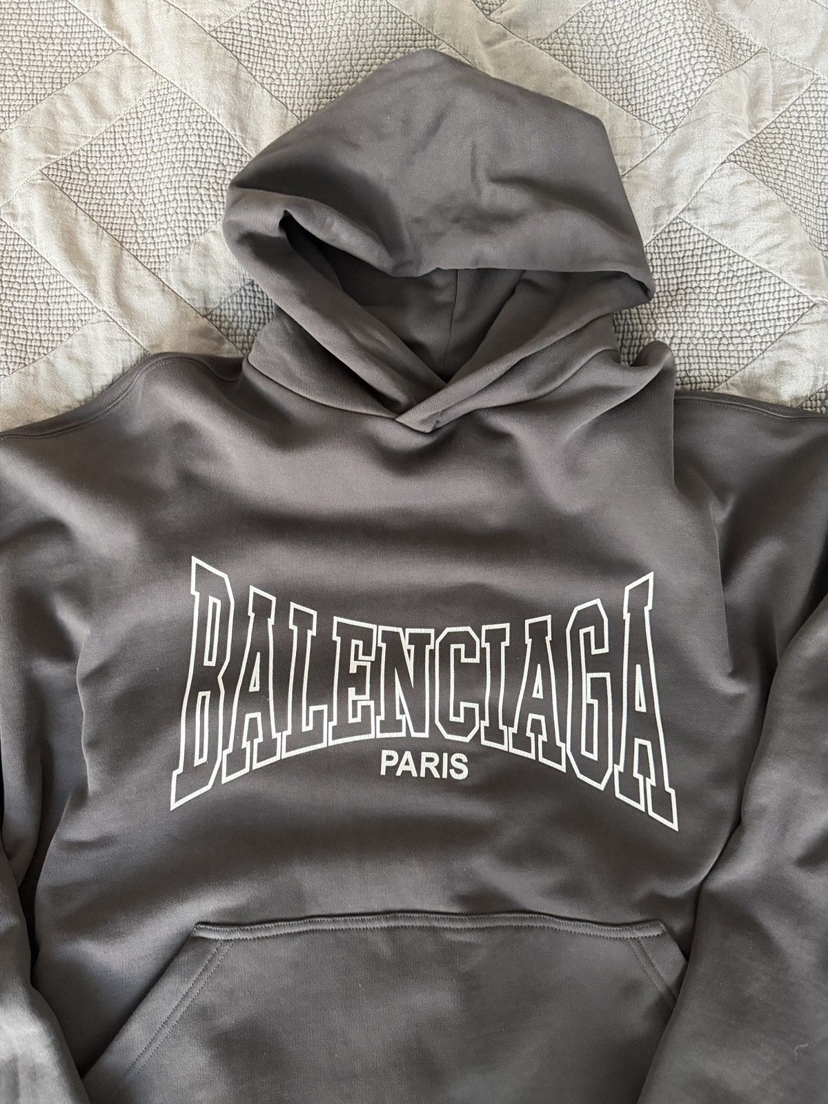 Balenciaga Balenciaga Spellout hoodie Size US XS / EU 42 / 0 - 2 Thumbnail