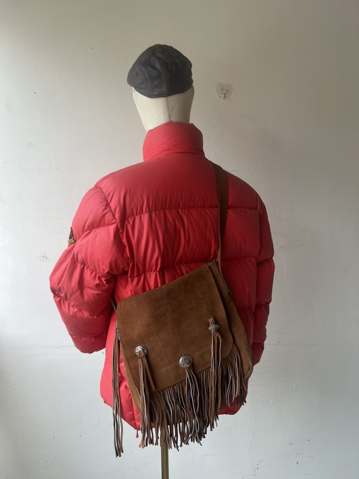 KMRii Vintage Unknown Japan Suede Leather Native Fringe Bag Size ONE SIZE - 3 Thumbnail