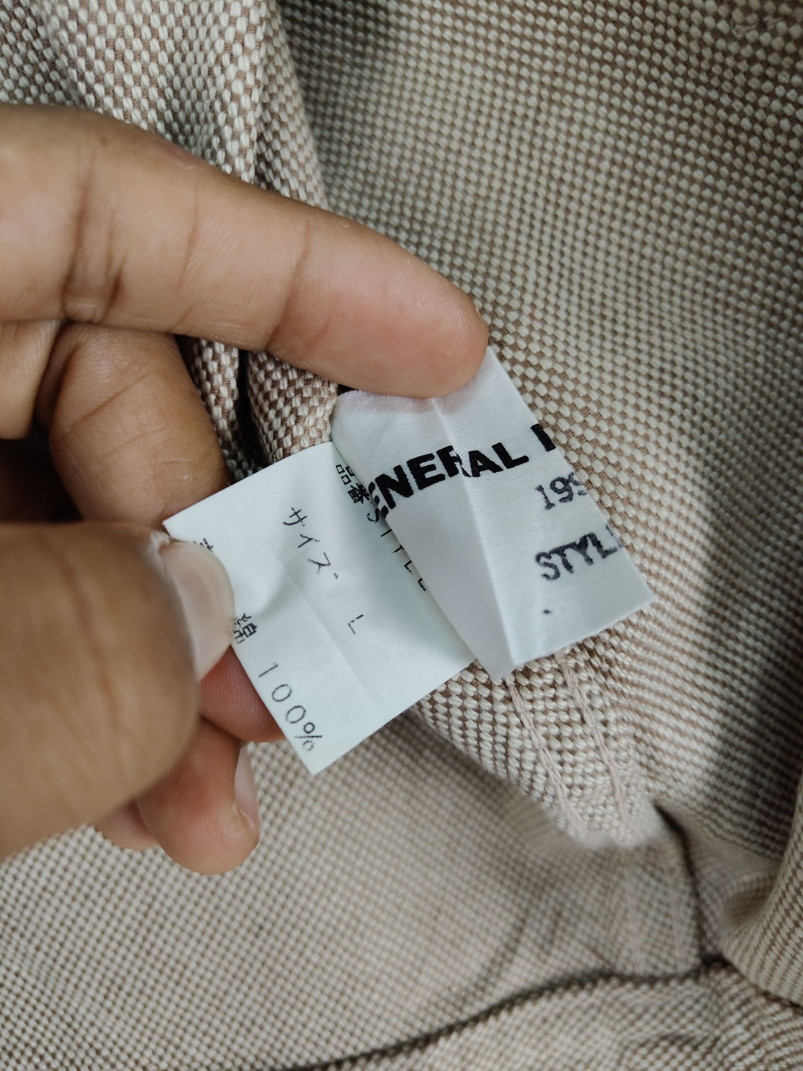 General Research Vintage General Research Japanese Brand Denim Jacket Size US L / EU 52-54 / 3 - 7 Thumbnail